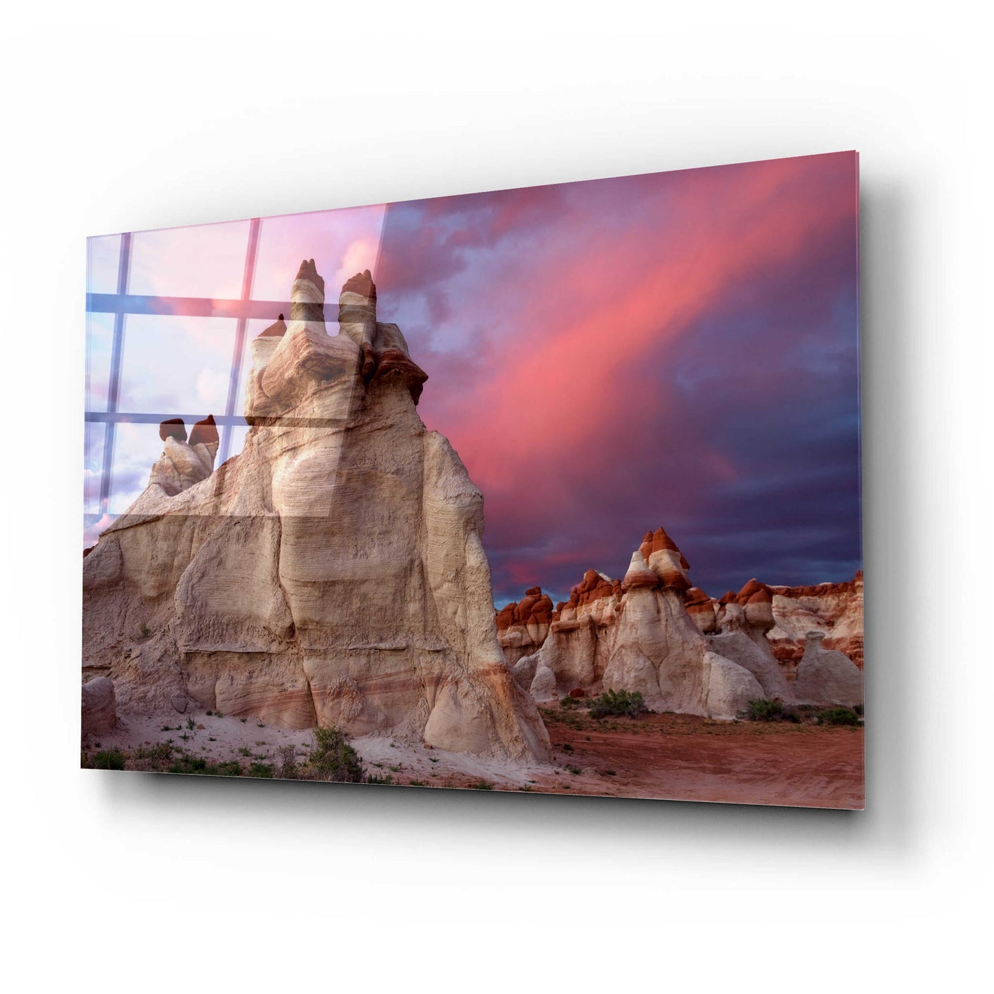 Epic Art 'Blue Canyon Dusk' by Mike Jones, Acrylic Glass Wall Art,24x16