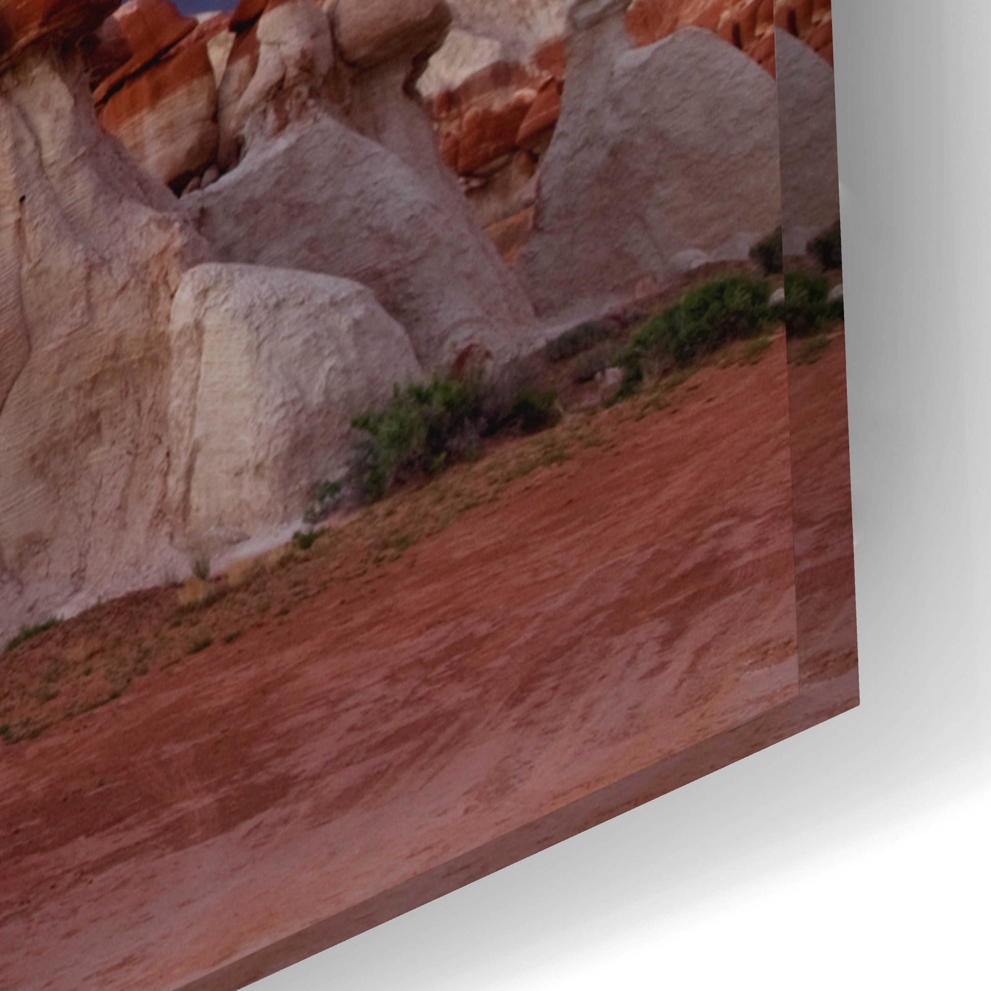 Epic Art 'Blue Canyon Dusk' by Mike Jones, Acrylic Glass Wall Art,24x16