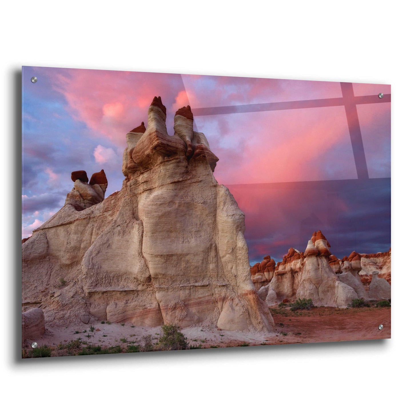 Epic Art 'Blue Canyon Dusk' by Mike Jones, Acrylic Glass Wall Art,36x24