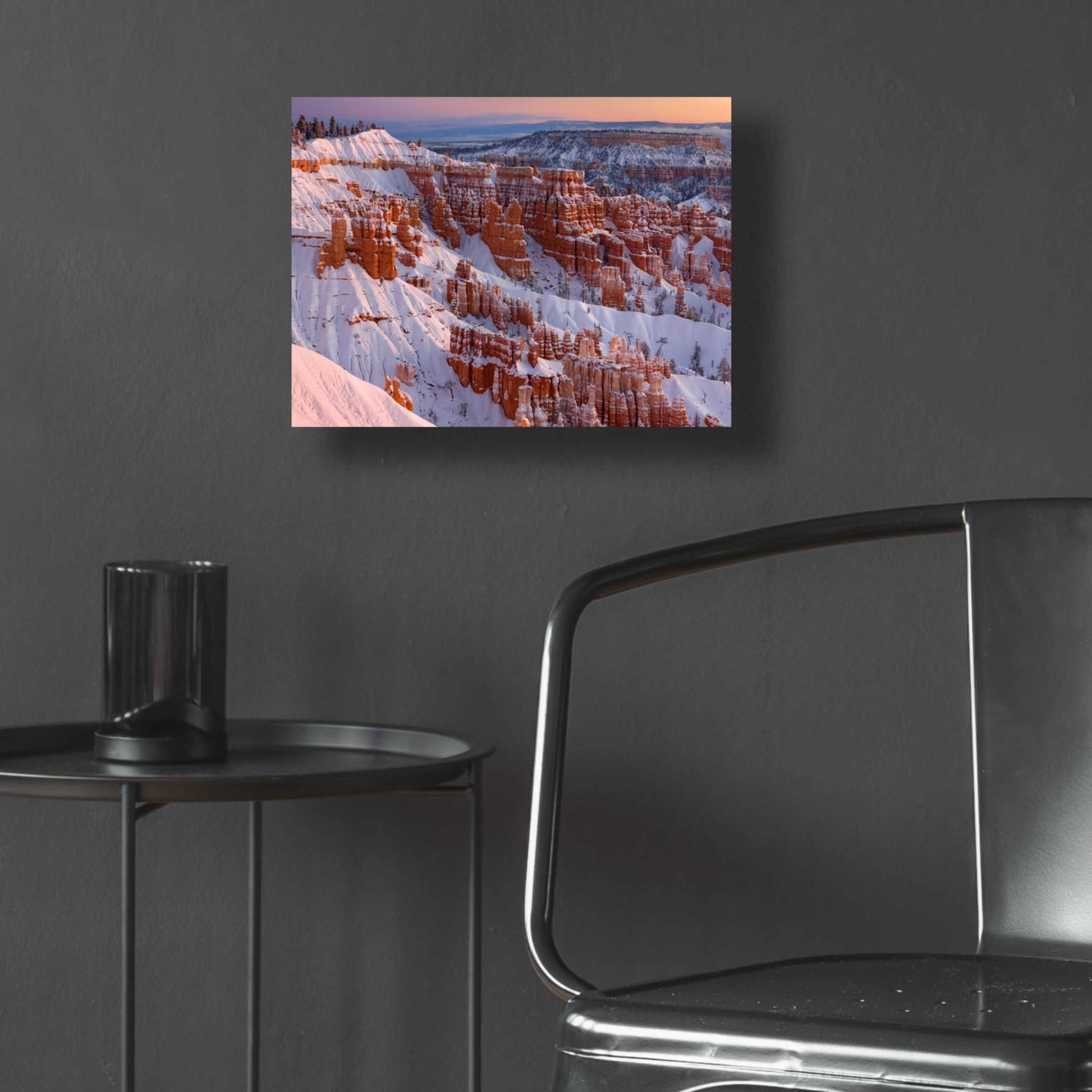 Epic Art 'Bryce Sunrise At Sunriset' by Mike Jones, Acrylic Glass Wall Art,16x12