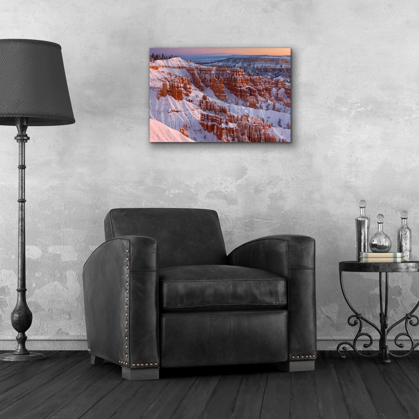 Epic Art 'Bryce Sunrise At Sunriset' by Mike Jones, Acrylic Glass Wall Art,24x16