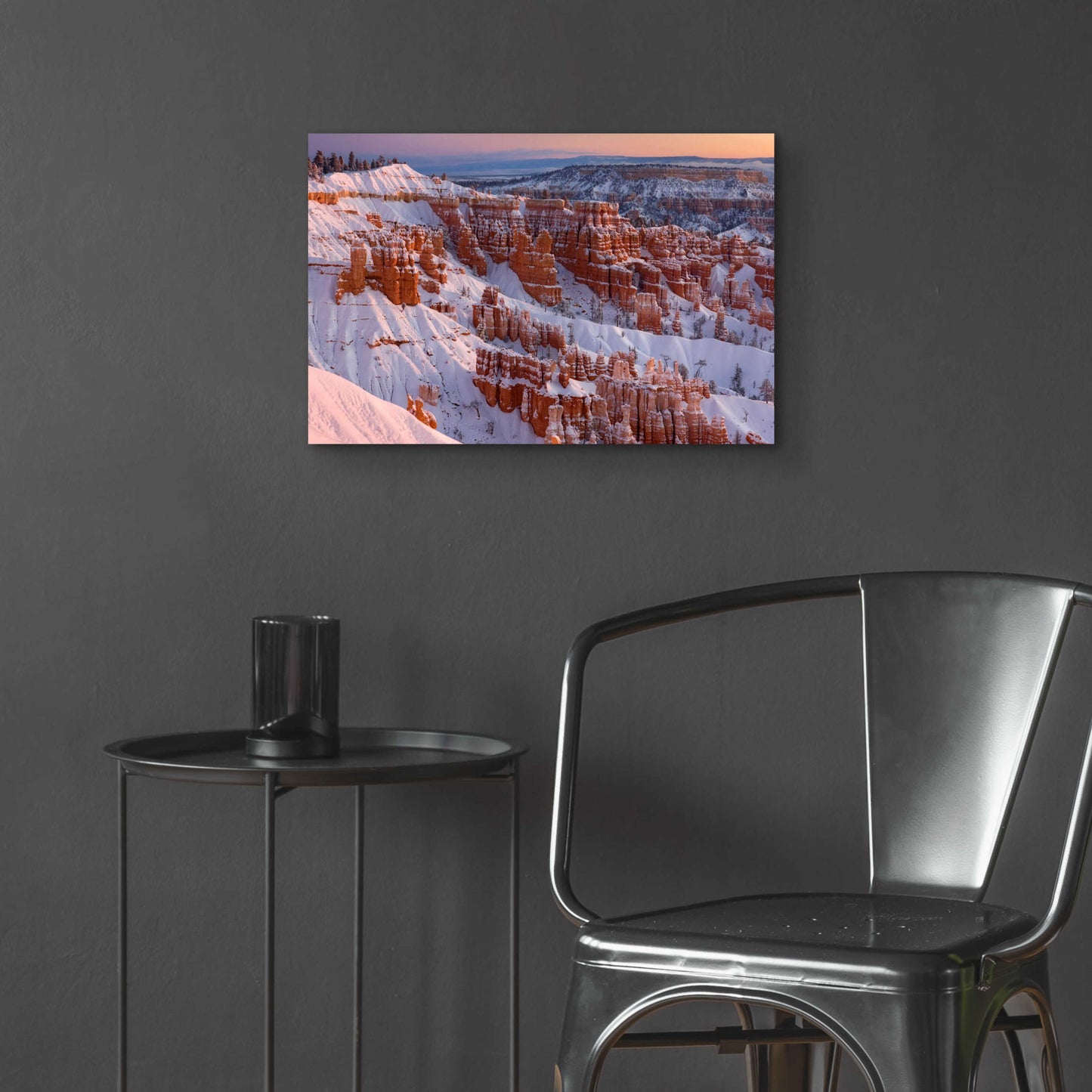 Epic Art 'Bryce Sunrise At Sunriset' by Mike Jones, Acrylic Glass Wall Art,24x16