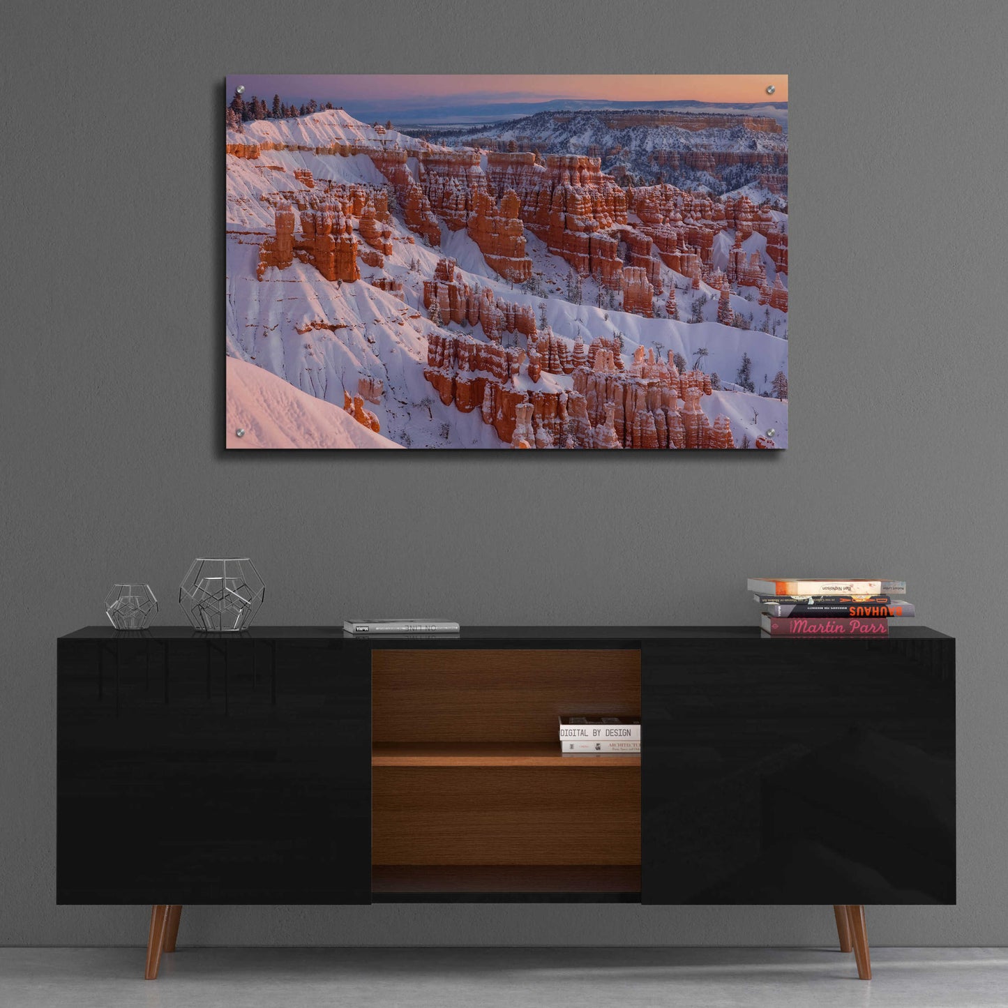 Epic Art 'Bryce Sunrise At Sunriset' by Mike Jones, Acrylic Glass Wall Art,36x24