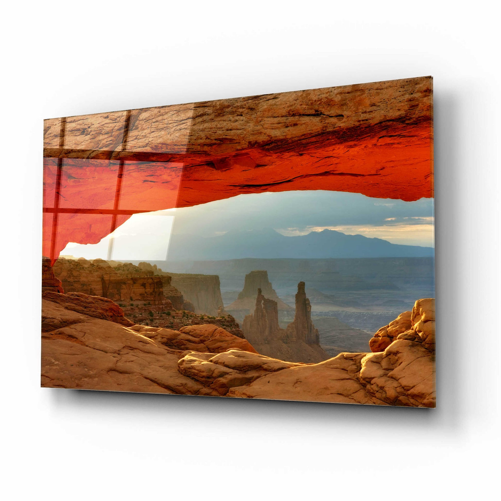 Epic Art 'Canyonlands Mesa Arch' by Mike Jones, Acrylic Glass Wall Art,16x12