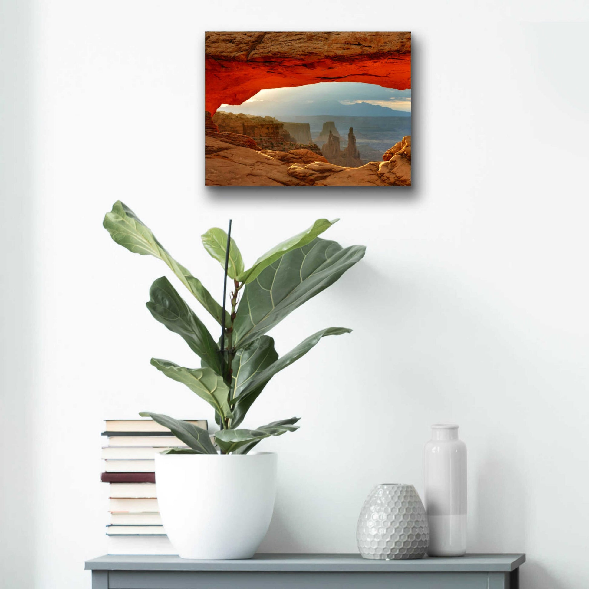 Epic Art 'Canyonlands Mesa Arch' by Mike Jones, Acrylic Glass Wall Art,16x12