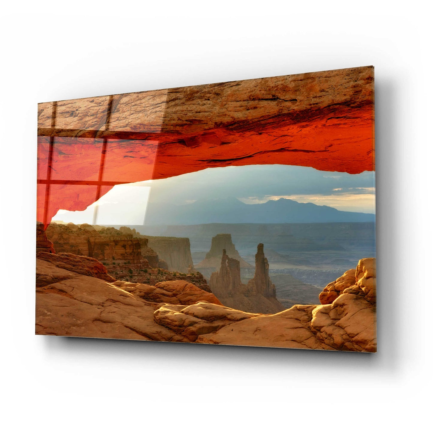 Epic Art 'Canyonlands Mesa Arch' by Mike Jones, Acrylic Glass Wall Art,24x16