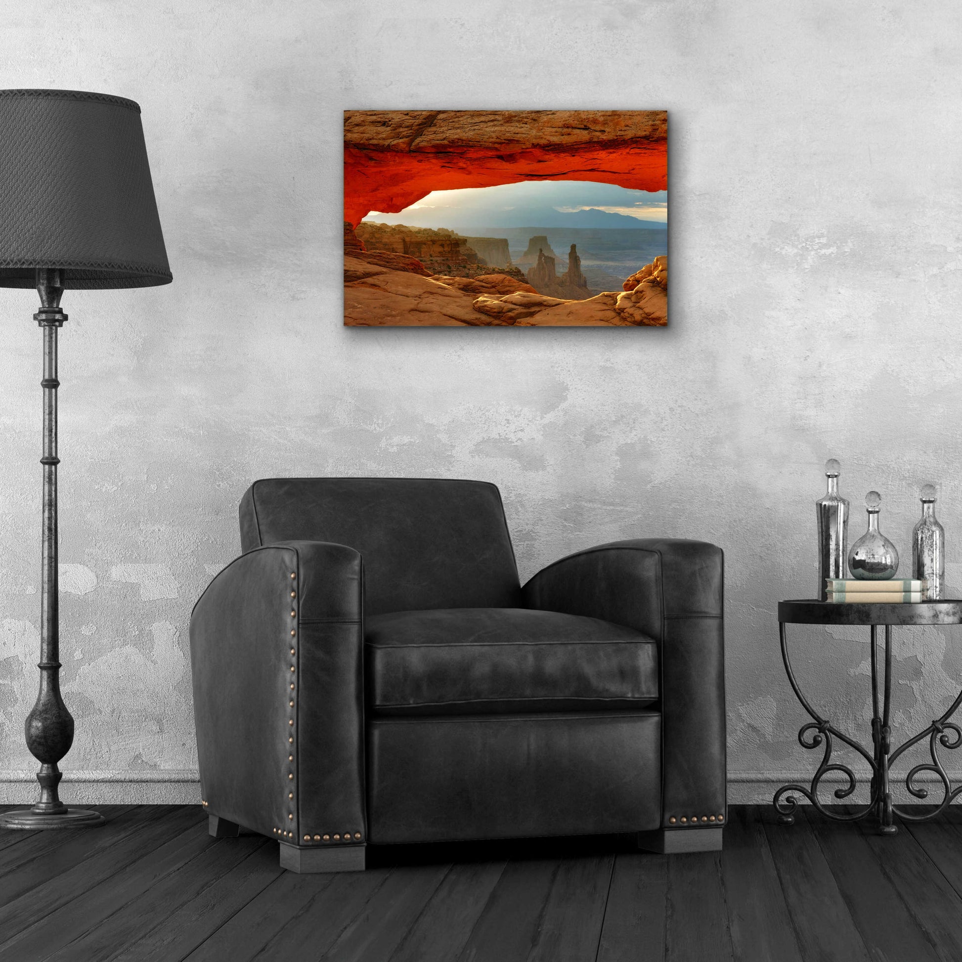 Epic Art 'Canyonlands Mesa Arch' by Mike Jones, Acrylic Glass Wall Art,24x16