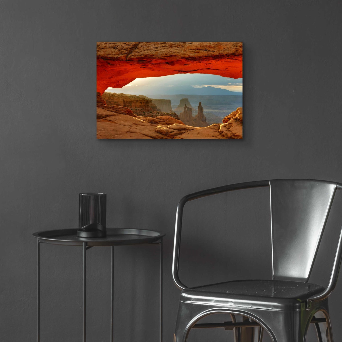 Epic Art 'Canyonlands Mesa Arch' by Mike Jones, Acrylic Glass Wall Art,24x16