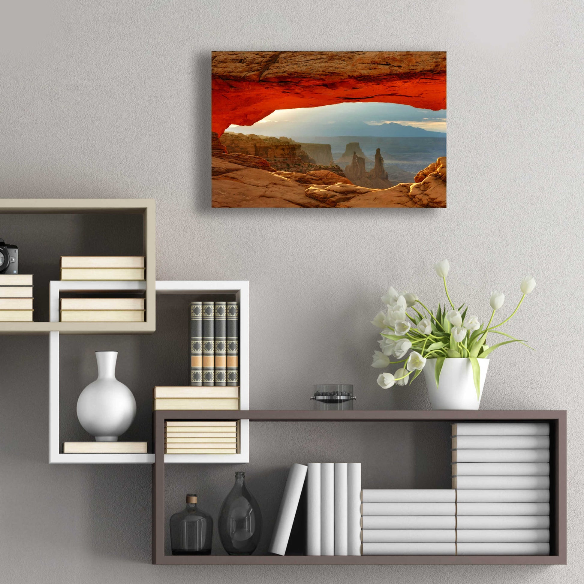 Epic Art 'Canyonlands Mesa Arch' by Mike Jones, Acrylic Glass Wall Art,24x16