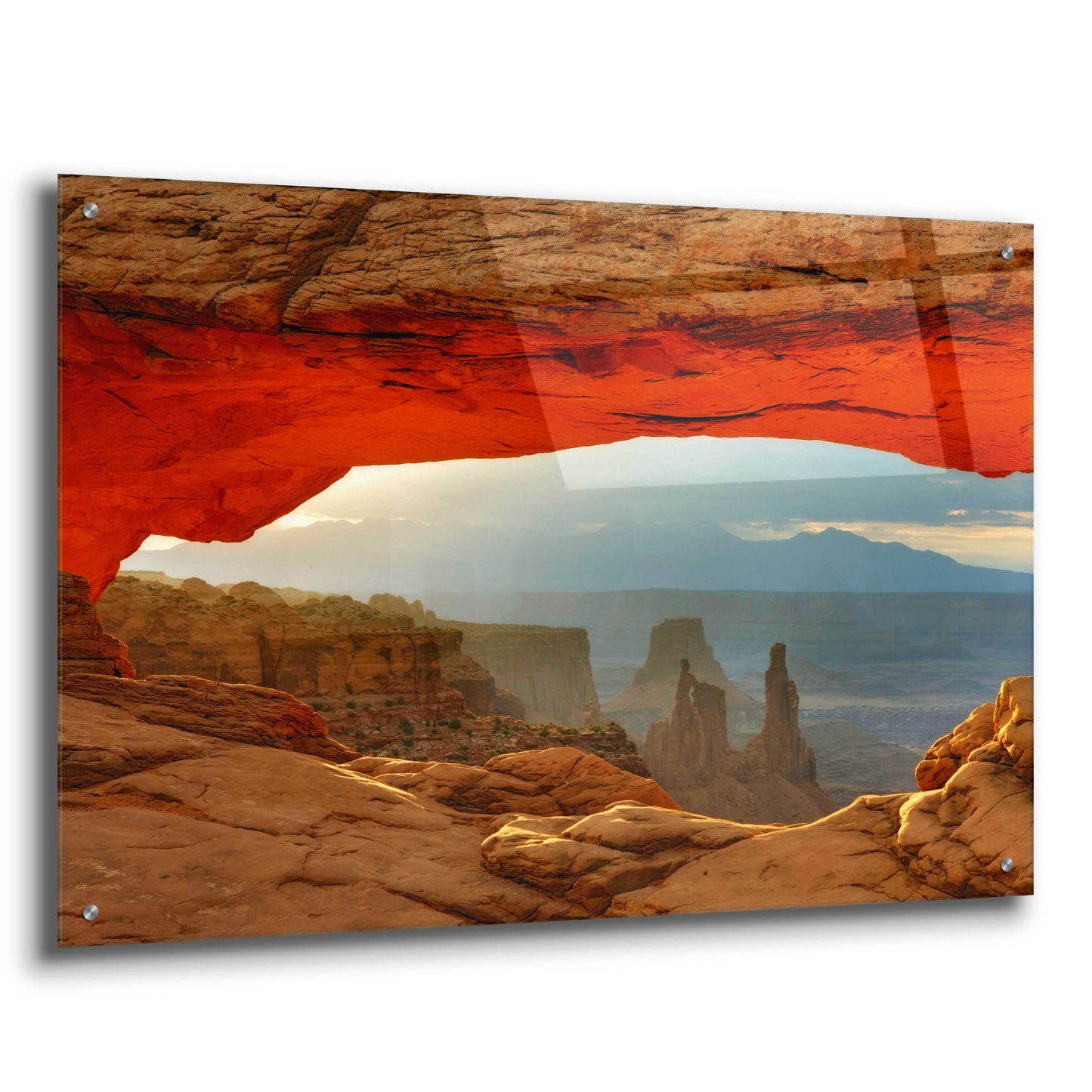 Epic Art 'Canyonlands Mesa Arch' by Mike Jones, Acrylic Glass Wall Art,36x24