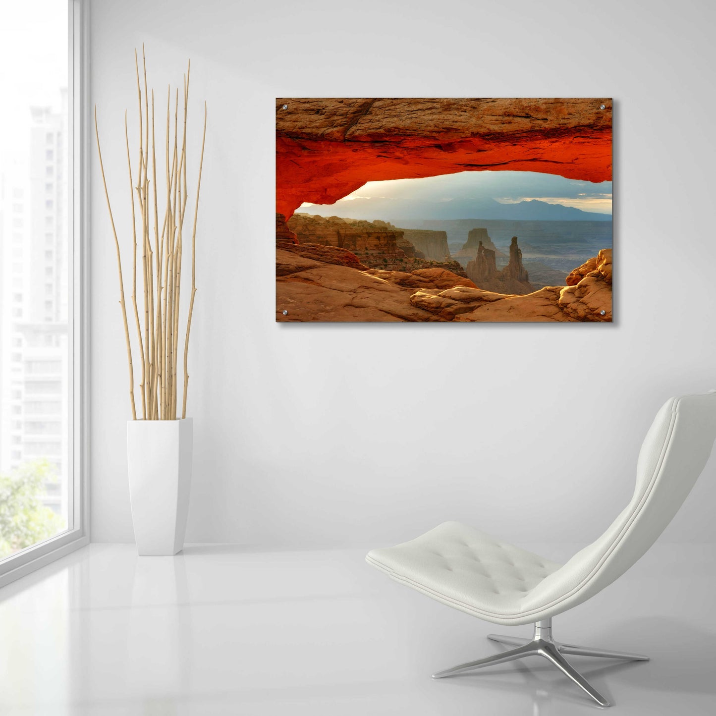 Epic Art 'Canyonlands Mesa Arch' by Mike Jones, Acrylic Glass Wall Art,36x24