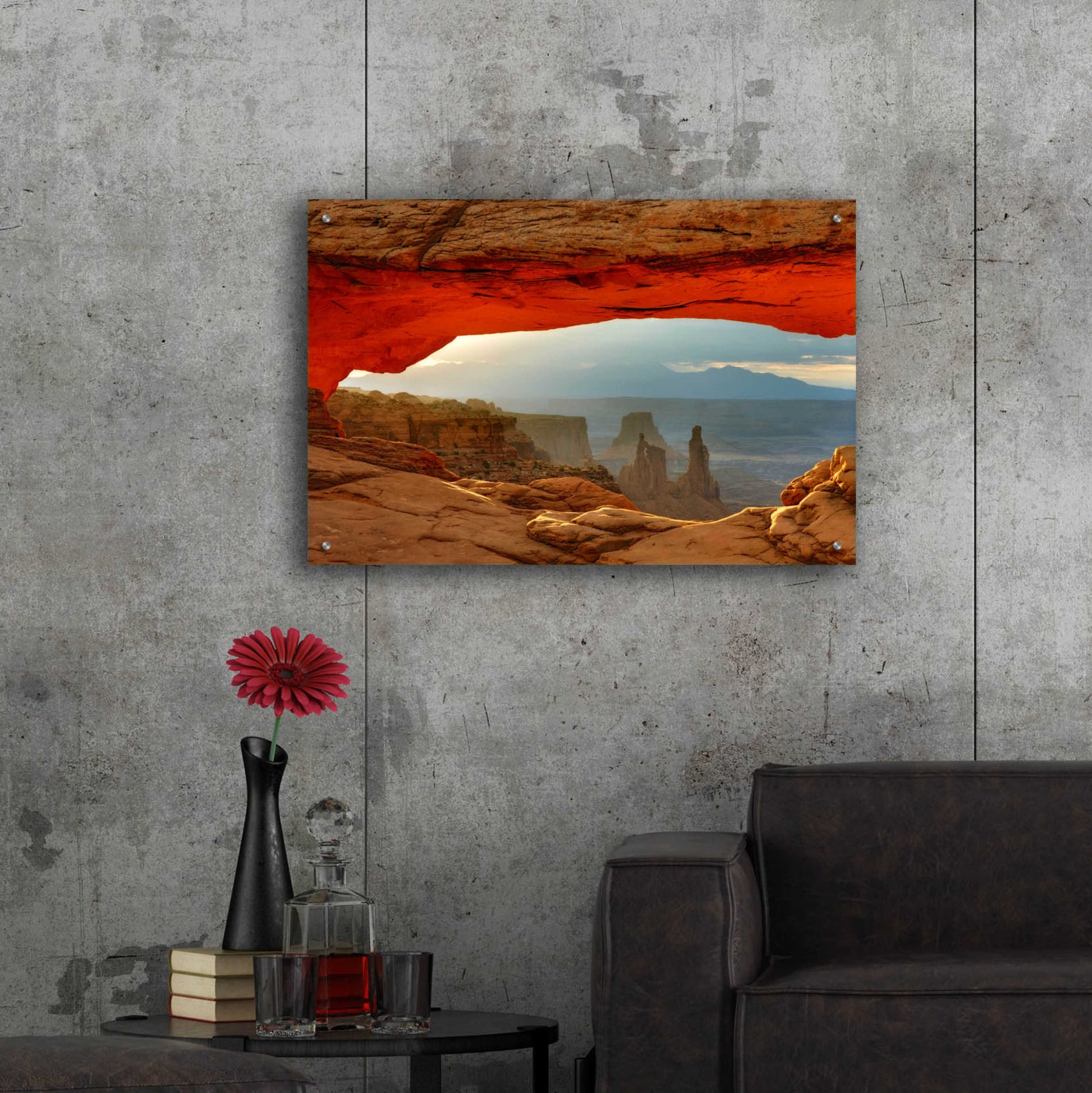 Epic Art 'Canyonlands Mesa Arch' by Mike Jones, Acrylic Glass Wall Art,36x24