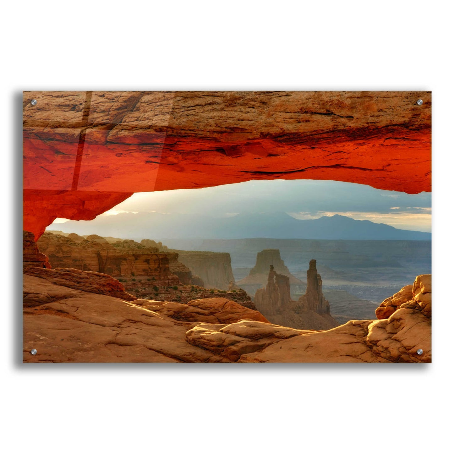 Epic Art 'Canyonlands Mesa Arch' by Mike Jones, Acrylic Glass Wall Art,36x24