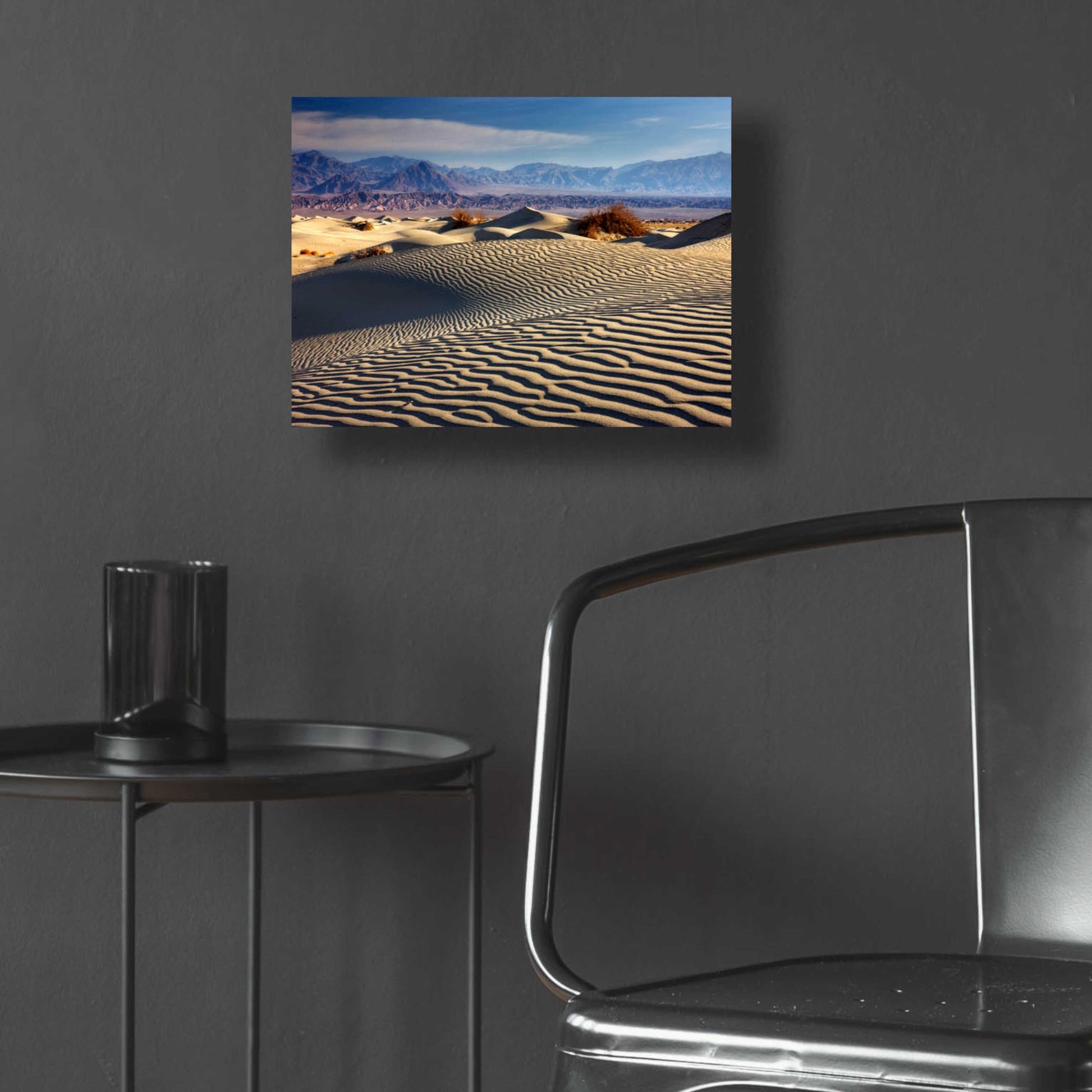 Epic Art 'Death Valley Mesquite Dunes' by Mike Jones, Acrylic Glass Wall Art,16x12