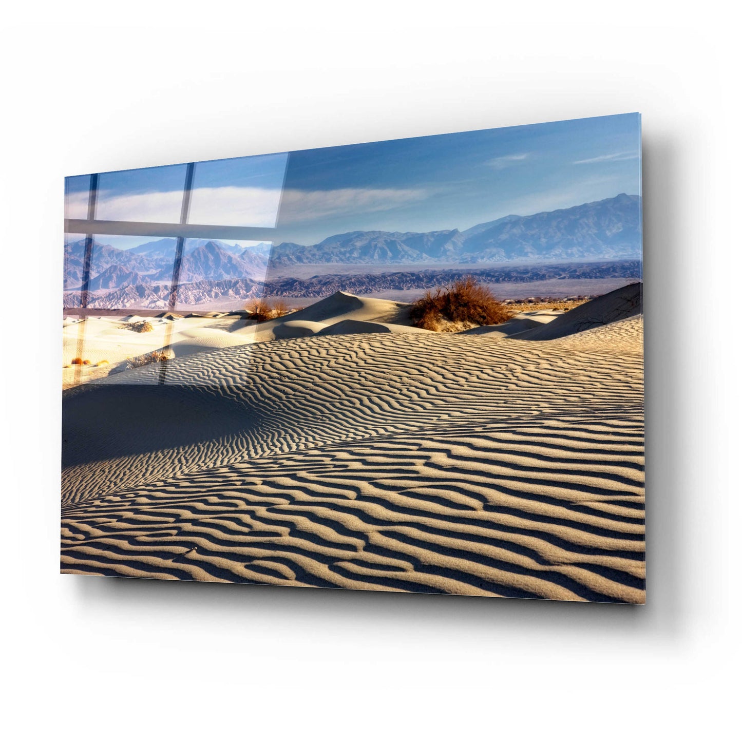 Epic Art 'Death Valley Mesquite Dunes' by Mike Jones, Acrylic Glass Wall Art,24x16