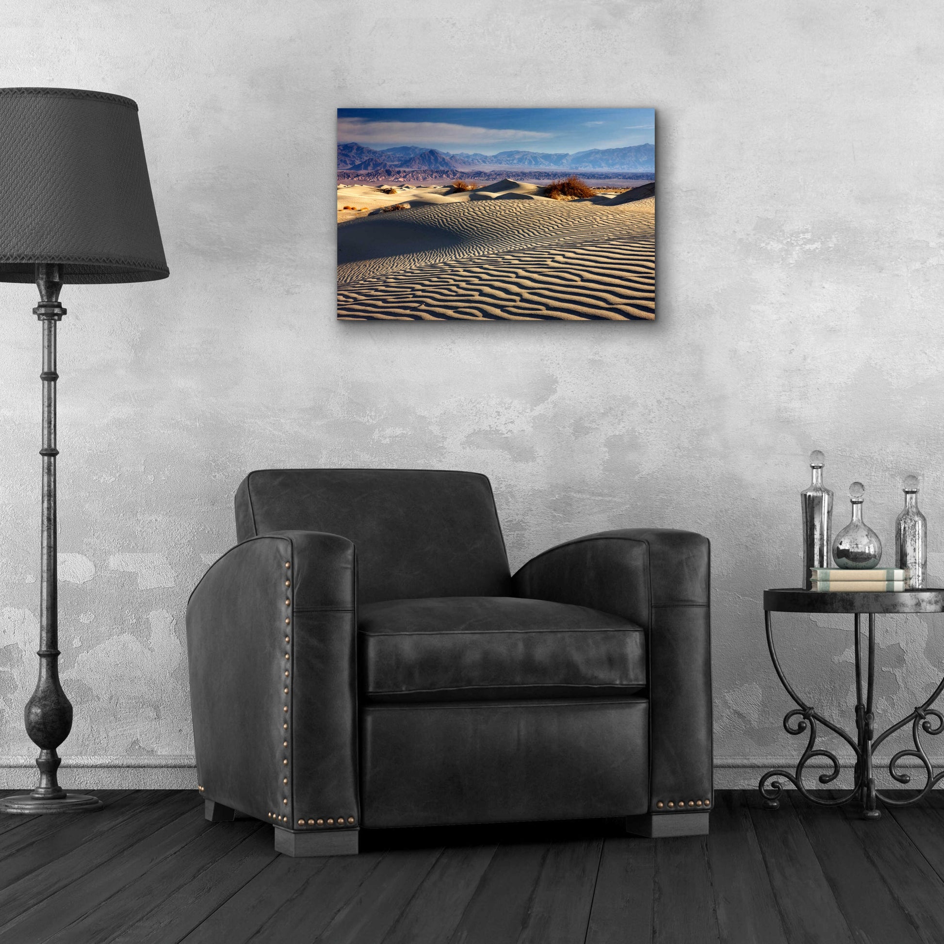 Epic Art 'Death Valley Mesquite Dunes' by Mike Jones, Acrylic Glass Wall Art,24x16