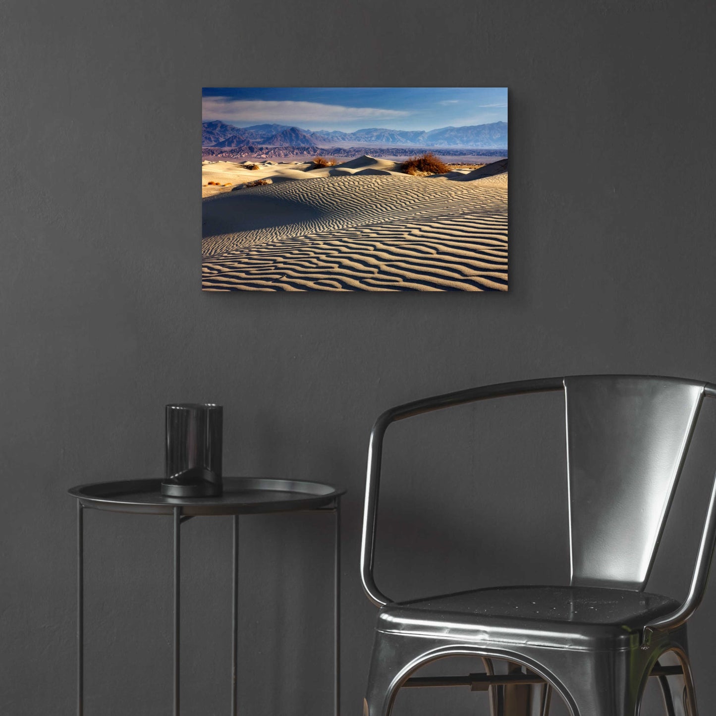 Epic Art 'Death Valley Mesquite Dunes' by Mike Jones, Acrylic Glass Wall Art,24x16