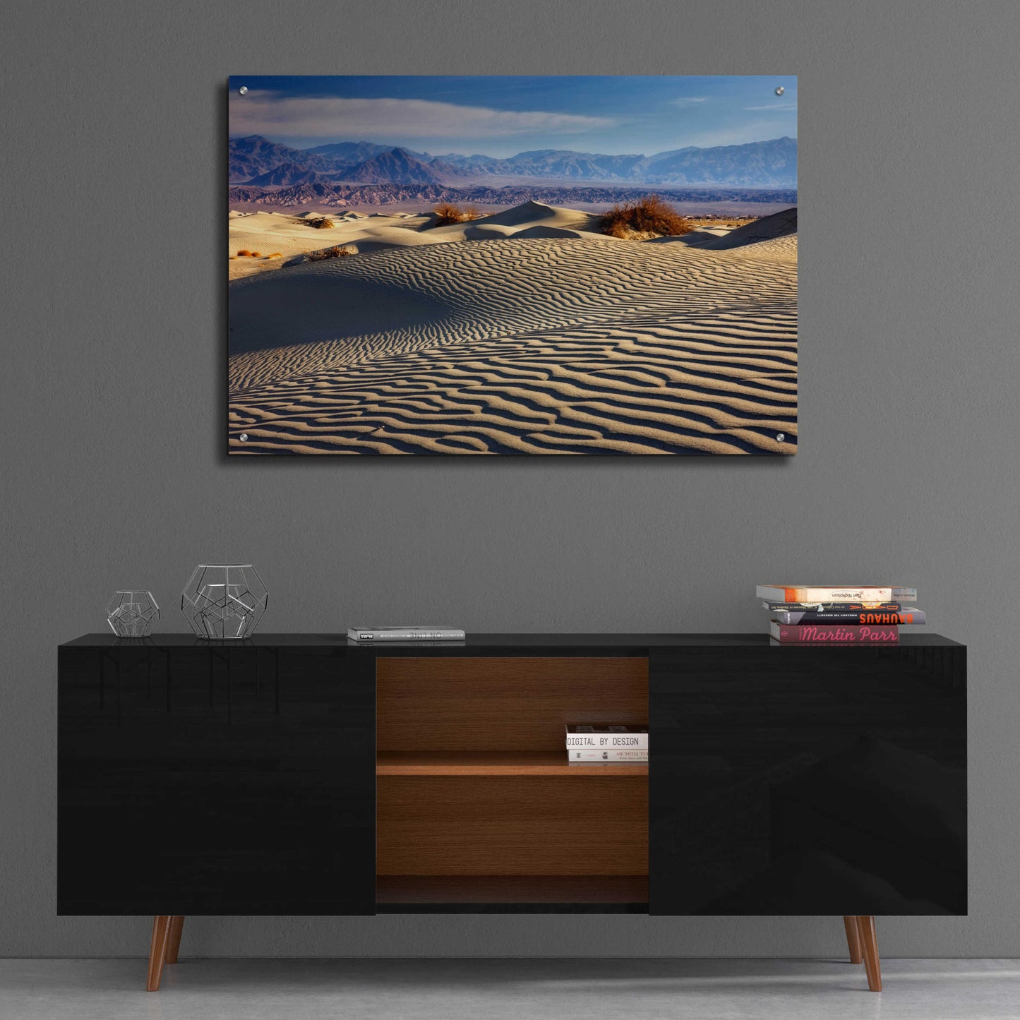 Epic Art 'Death Valley Mesquite Dunes' by Mike Jones, Acrylic Glass Wall Art,36x24