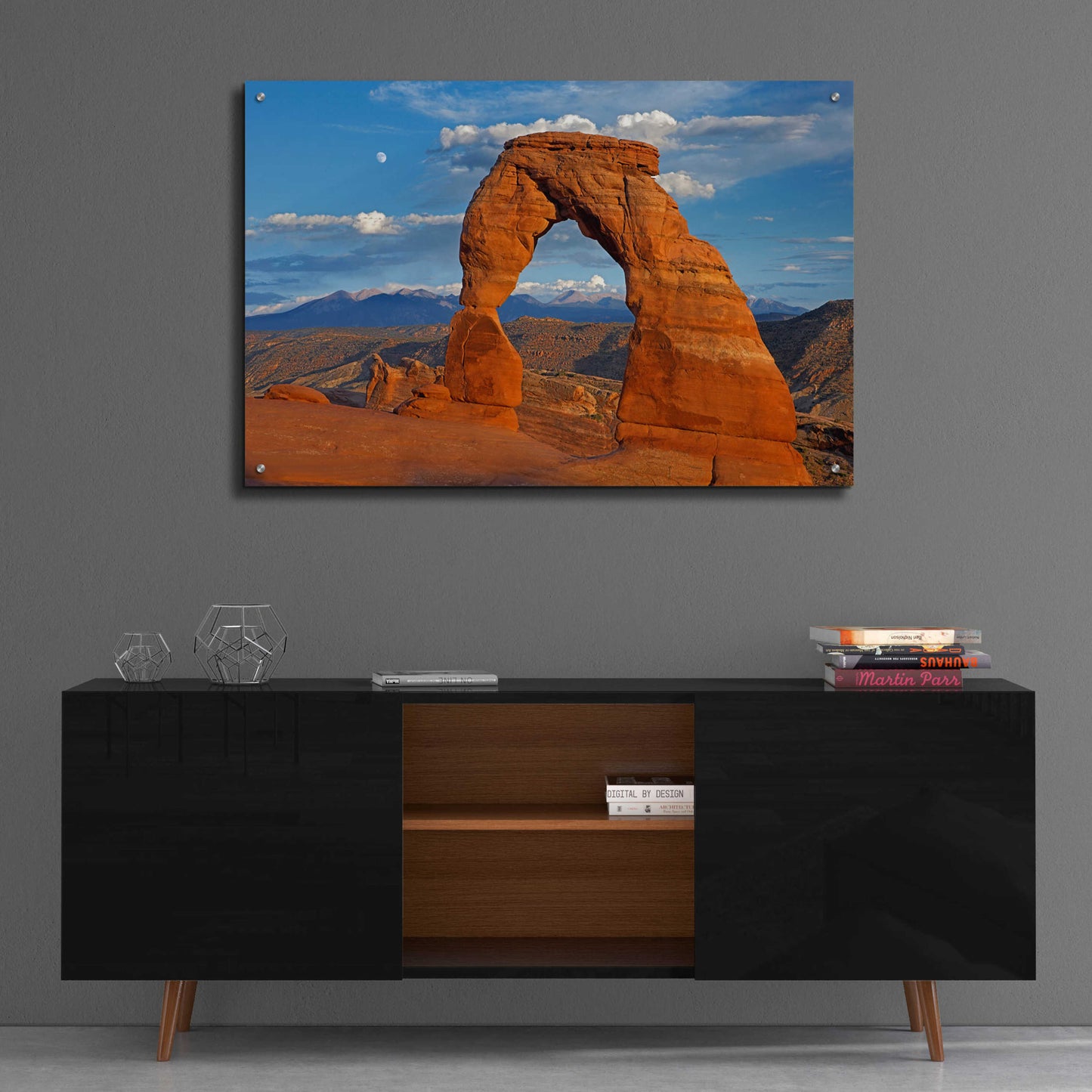 Epic Art 'Delicate Arch Sunset' by Mike Jones, Acrylic Glass Wall Art,36x24