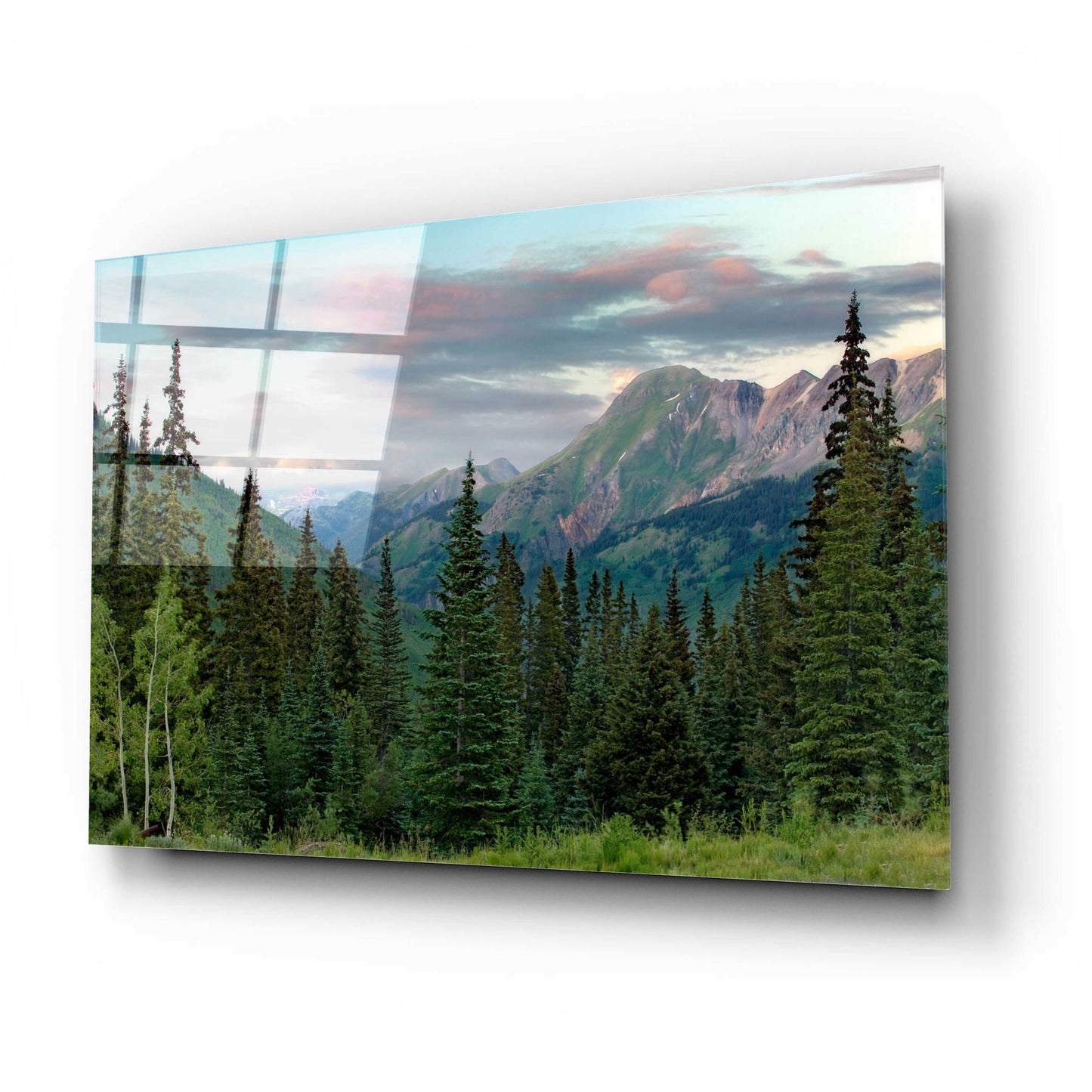 Epic Art 'Dusk Near Ouray' by Mike Jones, Acrylic Glass Wall Art,24x16