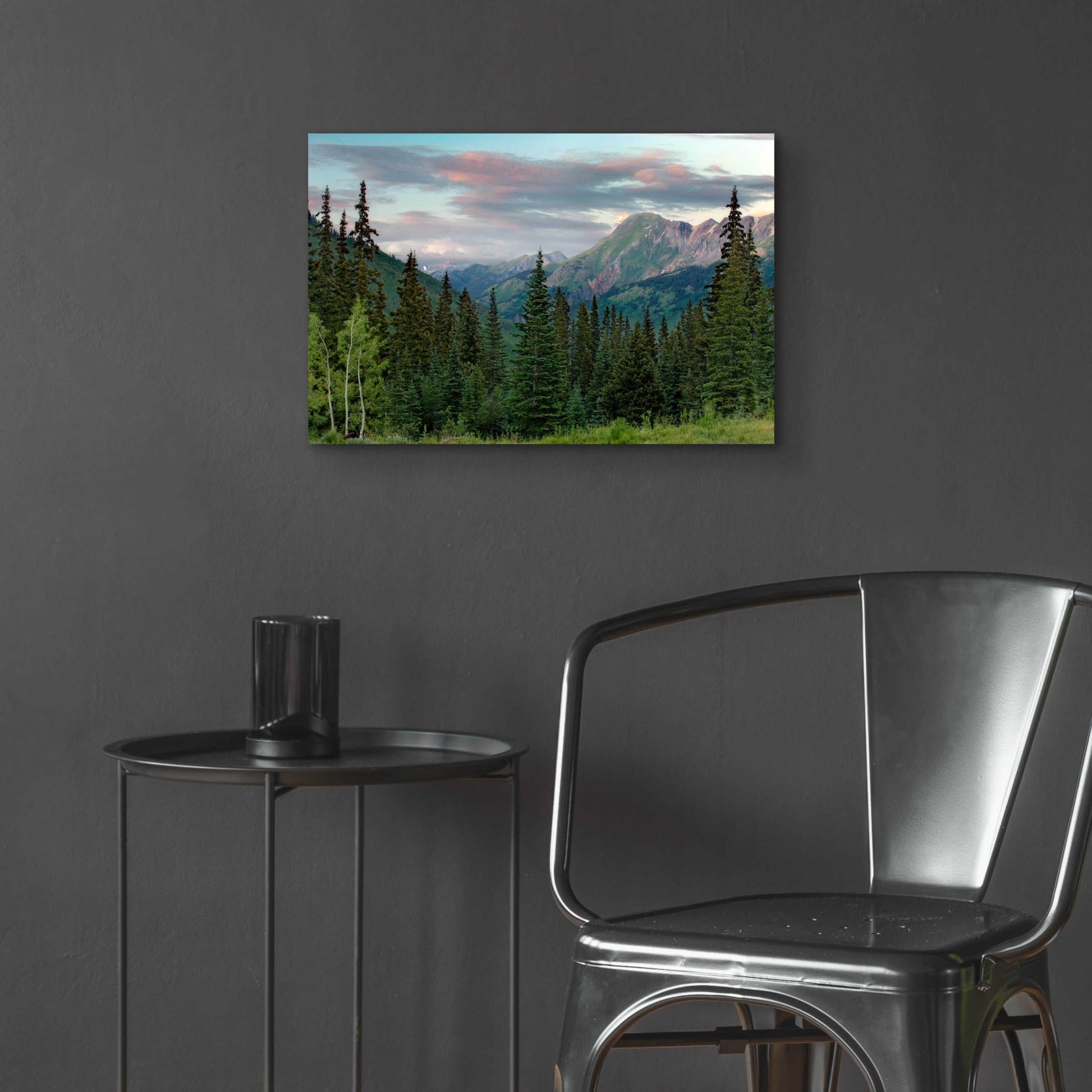 Epic Art 'Dusk Near Ouray' by Mike Jones, Acrylic Glass Wall Art,24x16