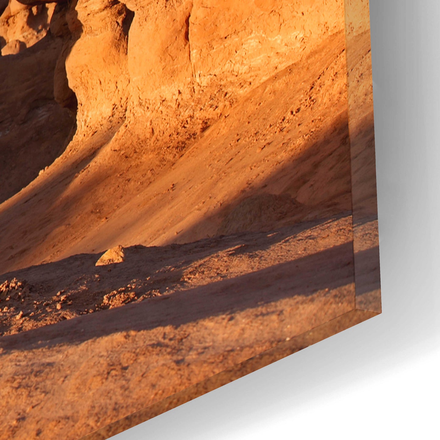 Epic Art 'Goblin Valley Tall Hoodoo' by Mike Jones, Acrylic Glass Wall Art,16x12