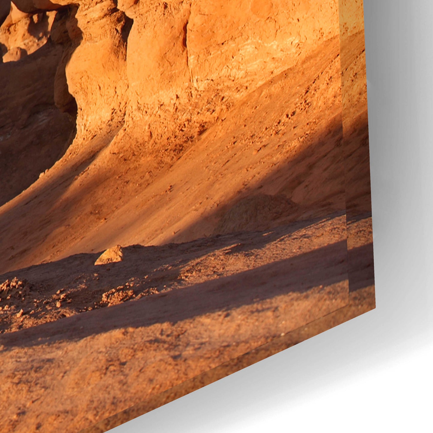 Epic Art 'Goblin Valley Tall Hoodoo' by Mike Jones, Acrylic Glass Wall Art,24x16