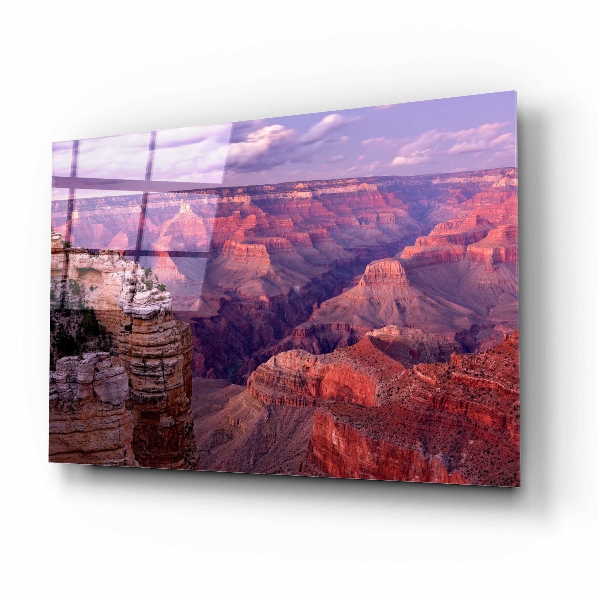 Epic Art 'Grand Canyon near Mather Point' by Mike Jones, Acrylic Glass Wall Art,16x12