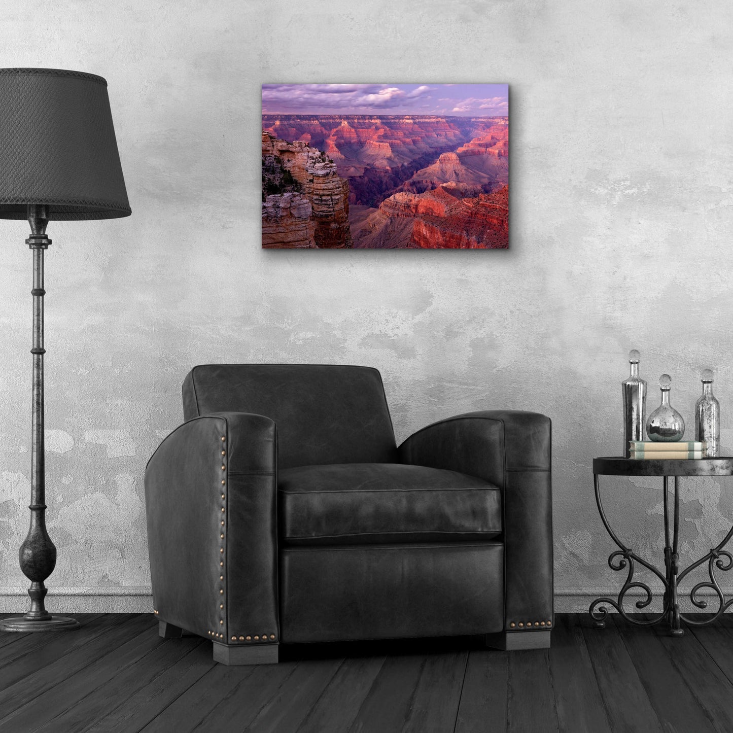 Epic Art 'Grand Canyon near Mather Point' by Mike Jones, Acrylic Glass Wall Art,24x16