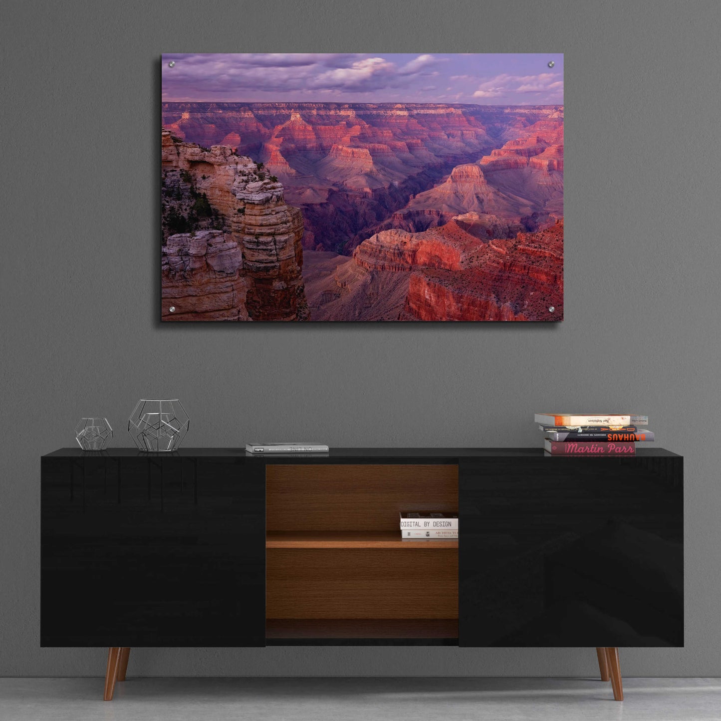 Epic Art 'Grand Canyon near Mather Point' by Mike Jones, Acrylic Glass Wall Art,36x24