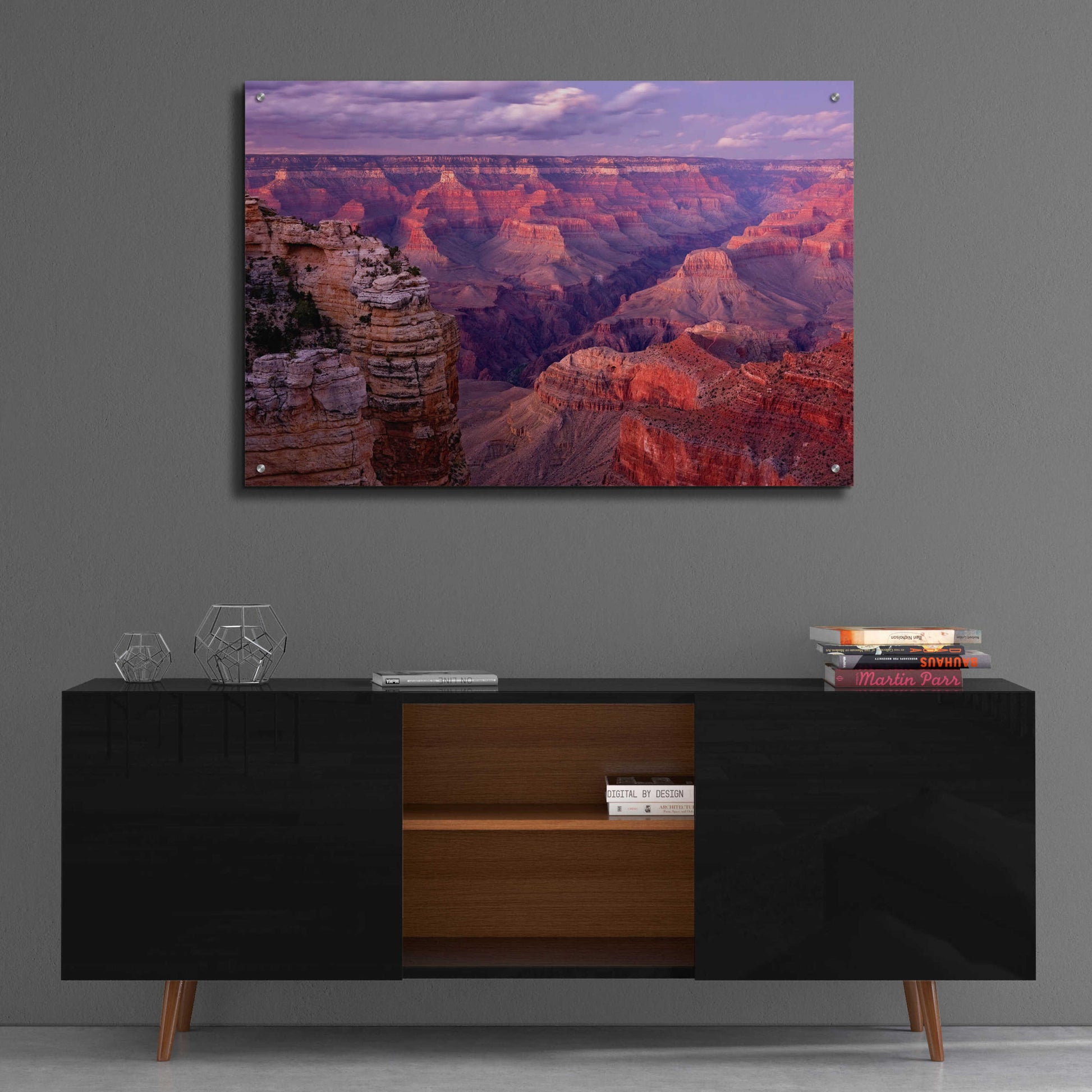 Epic Art 'Grand Canyon near Mather Point' by Mike Jones, Acrylic Glass Wall Art,36x24