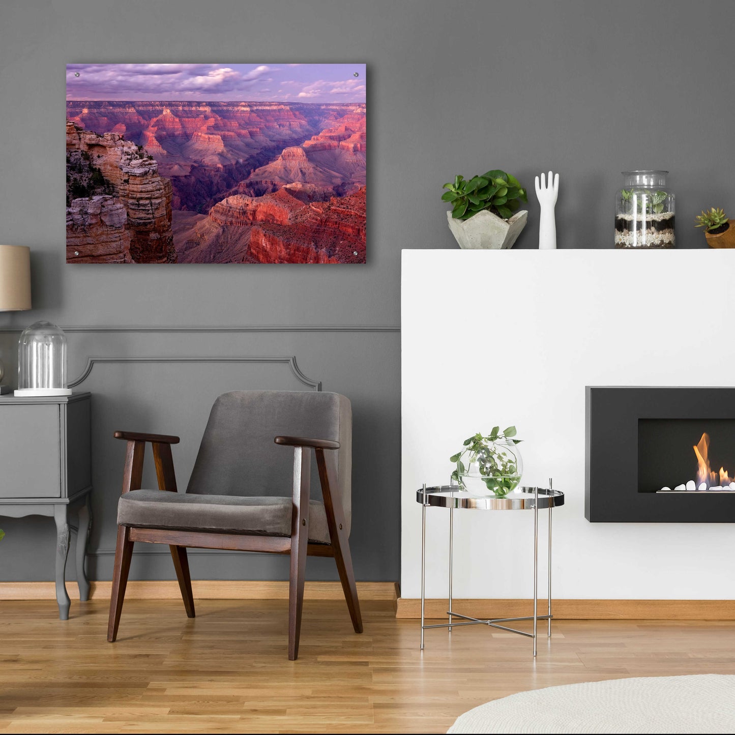 Epic Art 'Grand Canyon near Mather Point' by Mike Jones, Acrylic Glass Wall Art,36x24