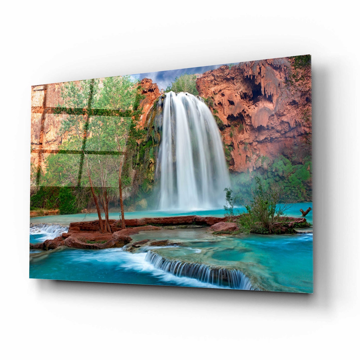 Epic Art 'Havasu Horizontal' by Mike Jones, Acrylic Glass Wall Art,16x12