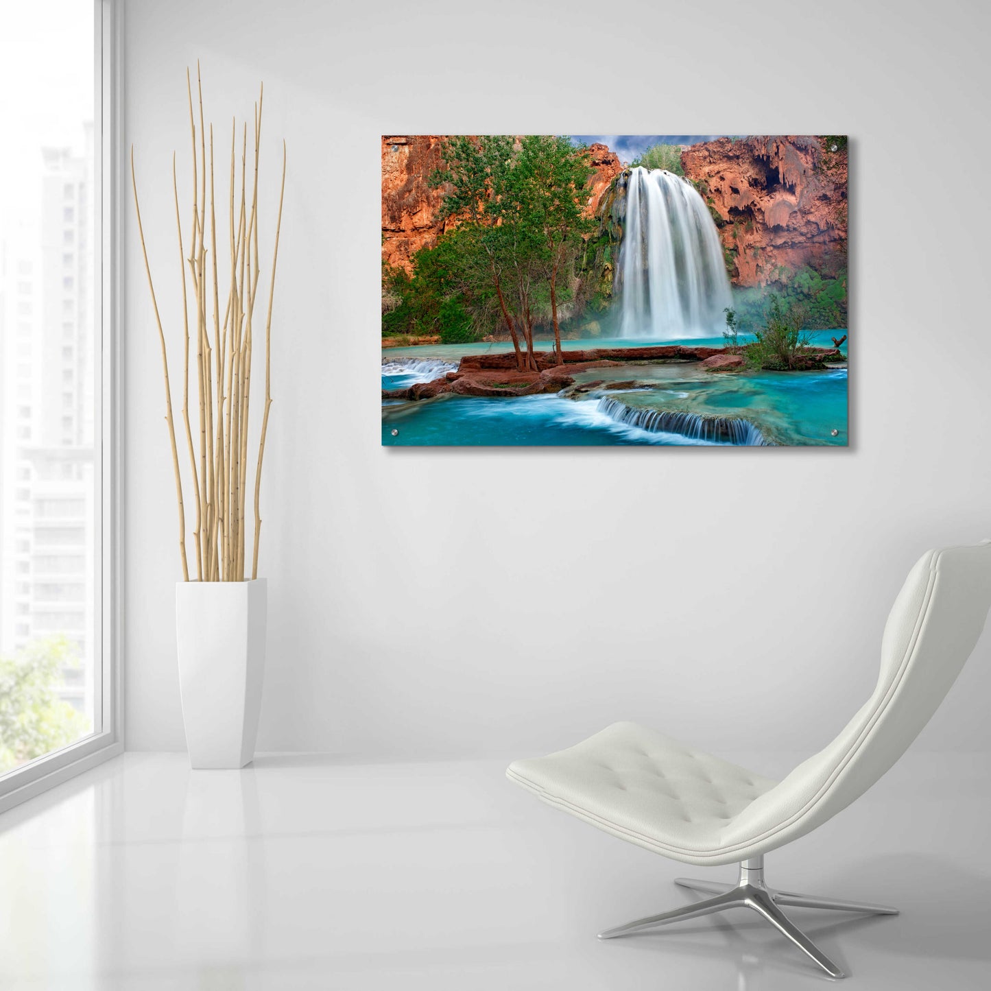 Epic Art 'Havasu Horizontal' by Mike Jones, Acrylic Glass Wall Art,36x24