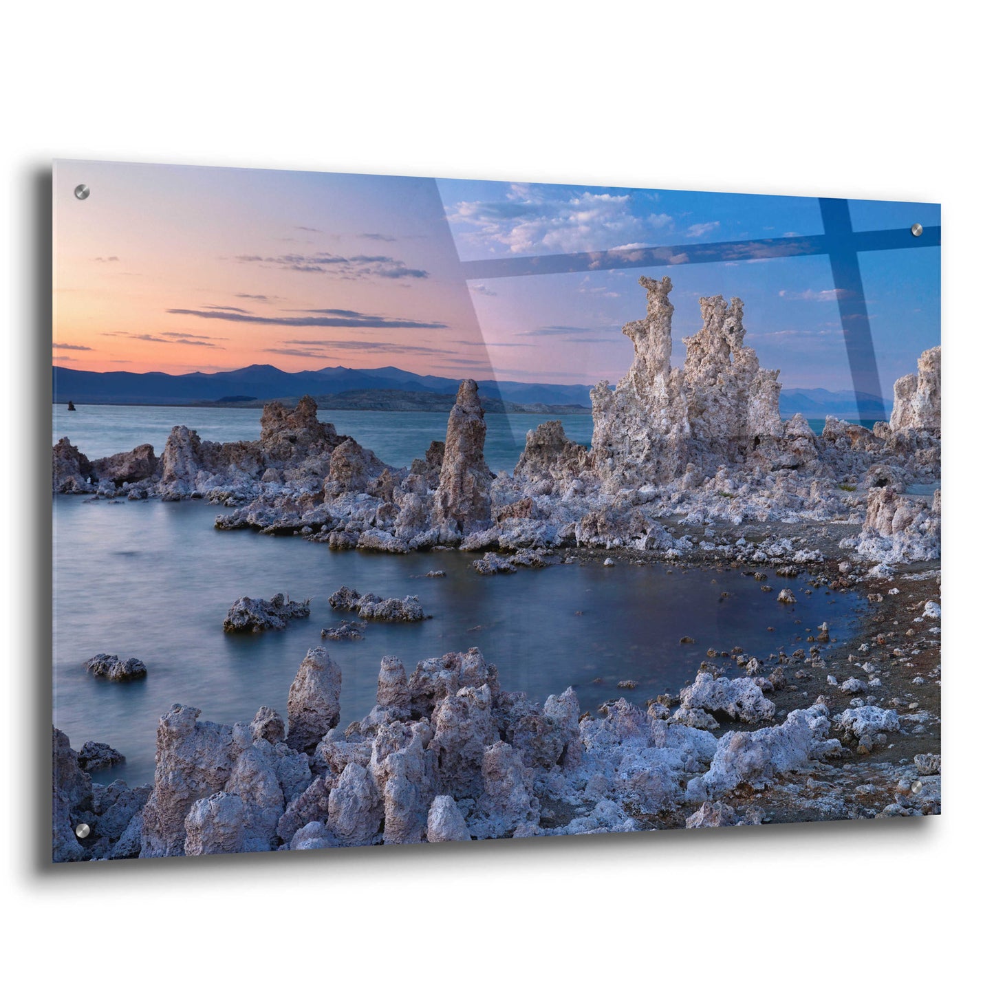 Epic Art 'Mono Lake South Tufa Dusk' by Mike Jones, Acrylic Glass Wall Art,36x24