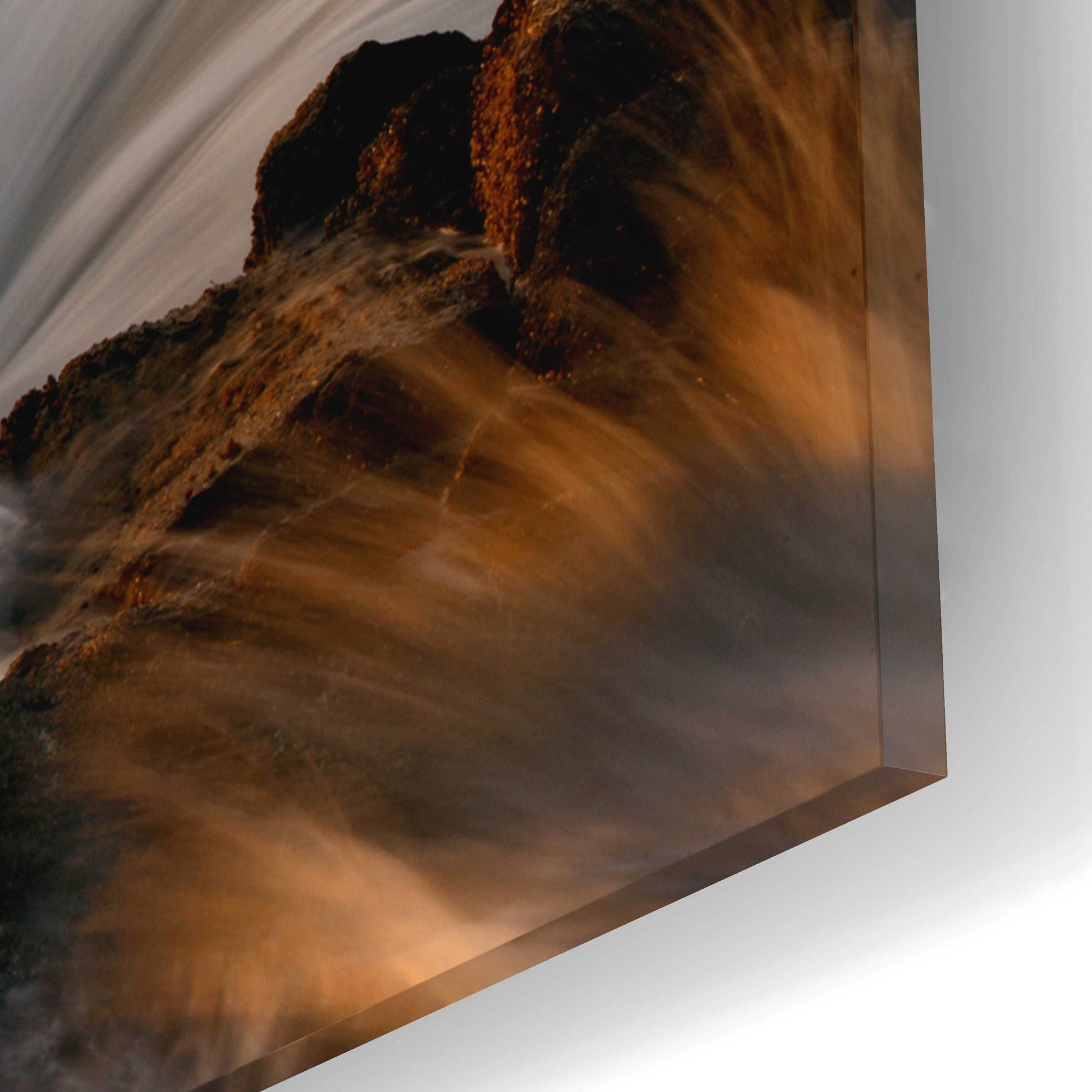 Epic Art 'Oregon Thor's Well' by Mike Jones, Acrylic Glass Wall Art,16x12