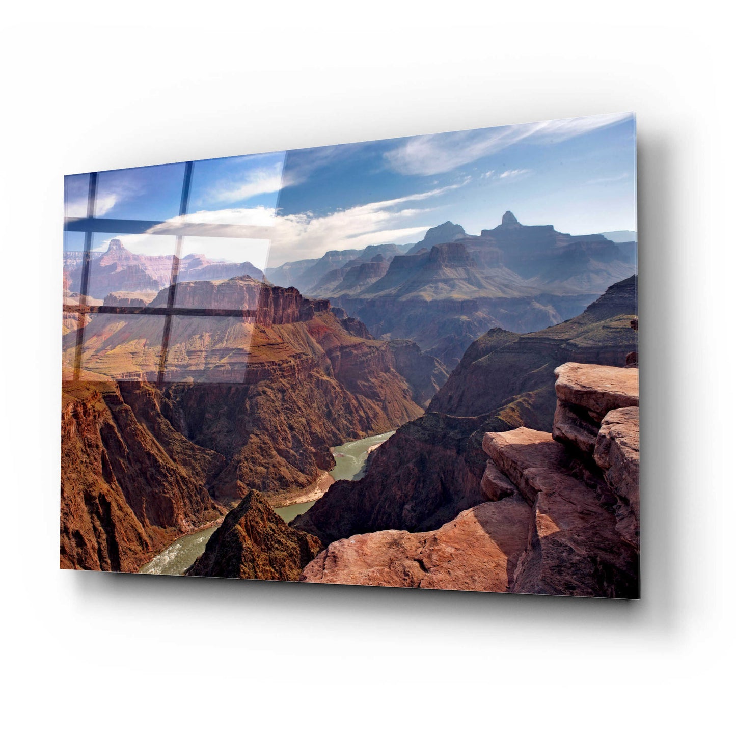 Epic Art 'Plateau Point' by Mike Jones, Acrylic Glass Wall Art,24x16