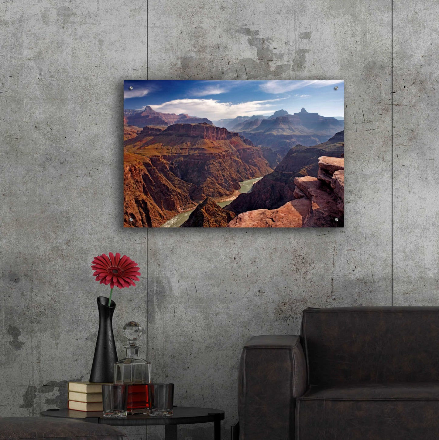 Epic Art 'Plateau Point' by Mike Jones, Acrylic Glass Wall Art,36x24