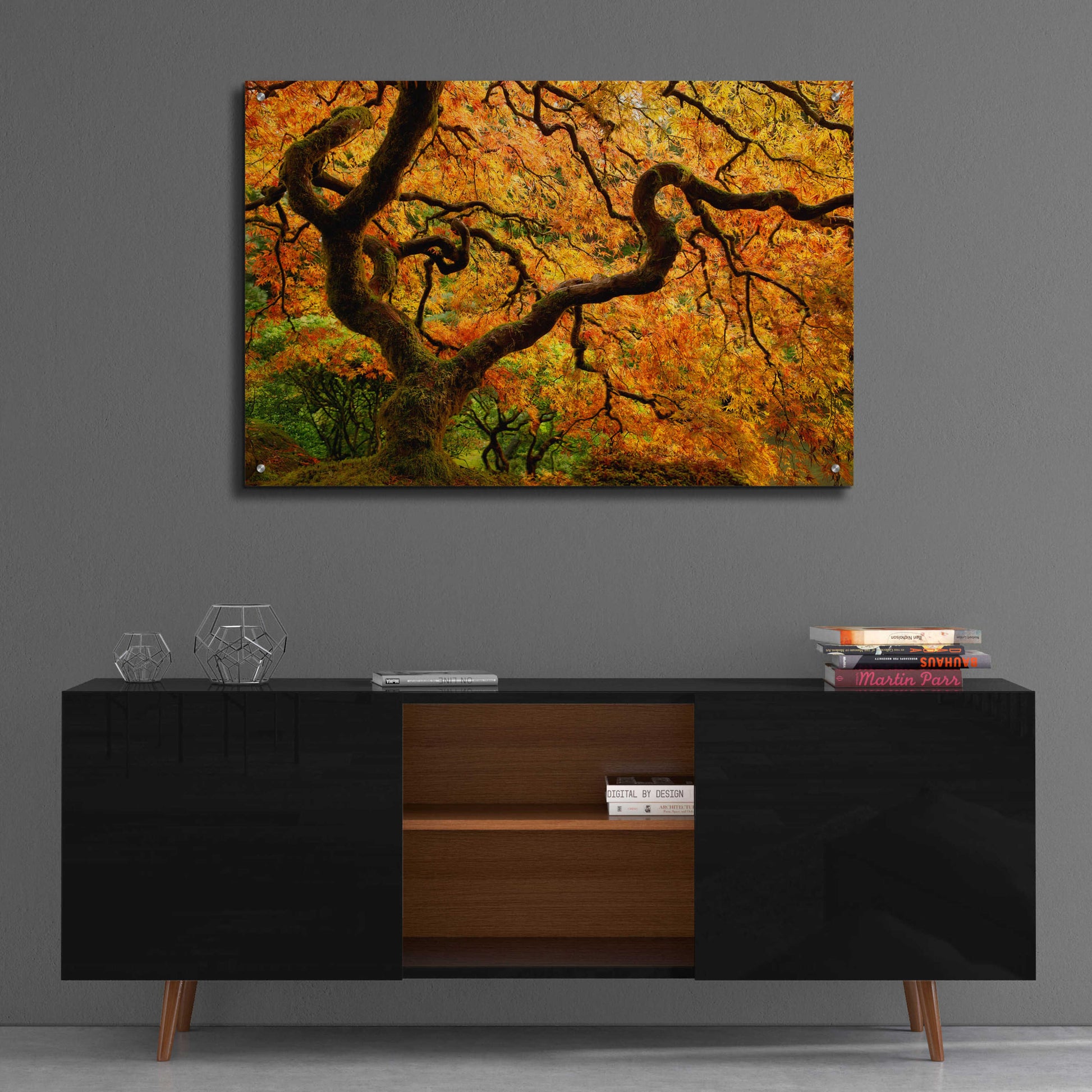 Epic Art 'Portland Japanese Garden' by Mike Jones, Acrylic Glass Wall Art,36x24