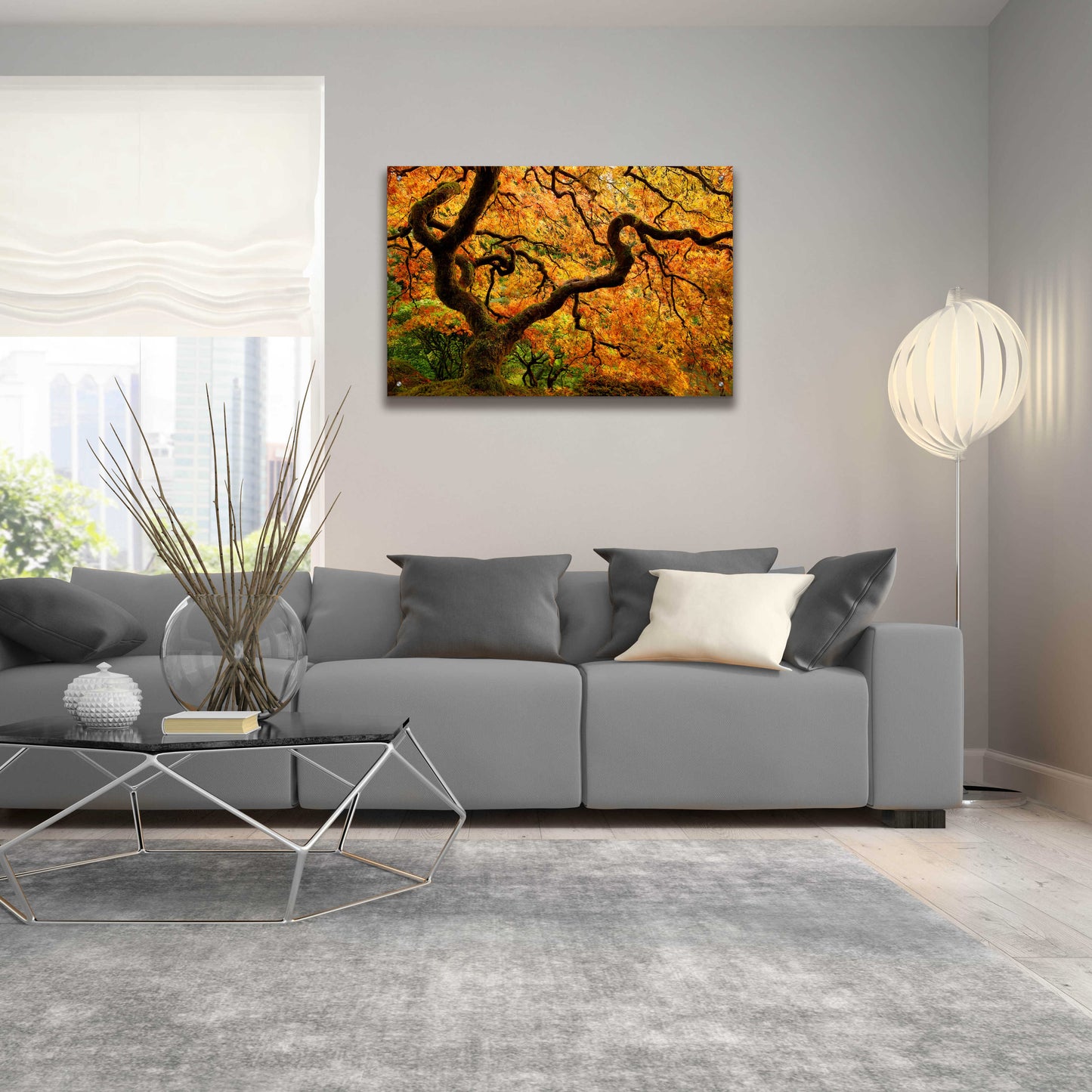 Epic Art 'Portland Japanese Garden' by Mike Jones, Acrylic Glass Wall Art,36x24