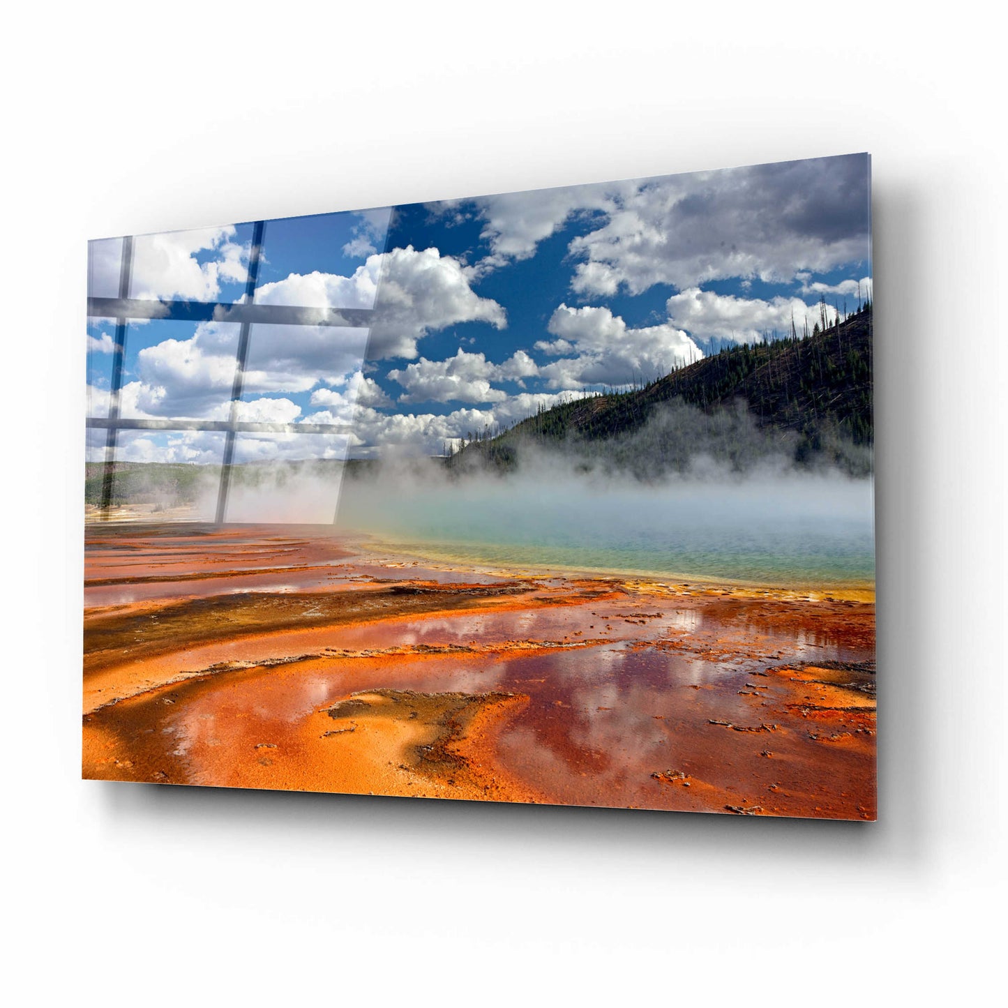 Epic Art 'Prismatic Springs' by Mike Jones, Acrylic Glass Wall Art,16x12