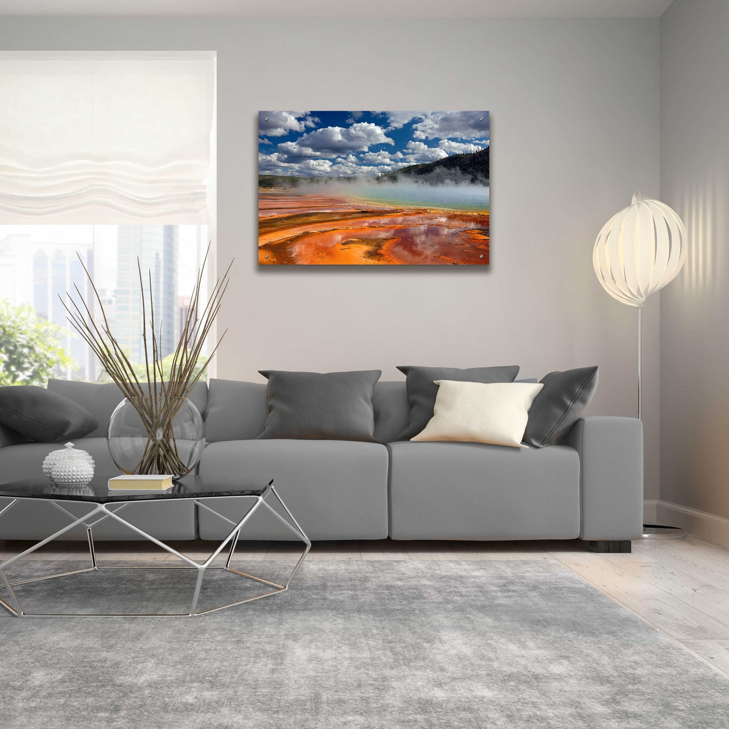 Epic Art 'Prismatic Springs' by Mike Jones, Acrylic Glass Wall Art,36x24