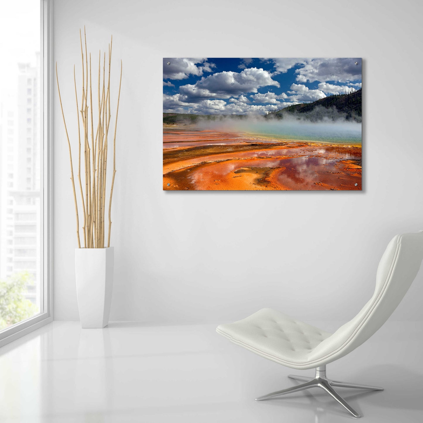 Epic Art 'Prismatic Springs' by Mike Jones, Acrylic Glass Wall Art,36x24