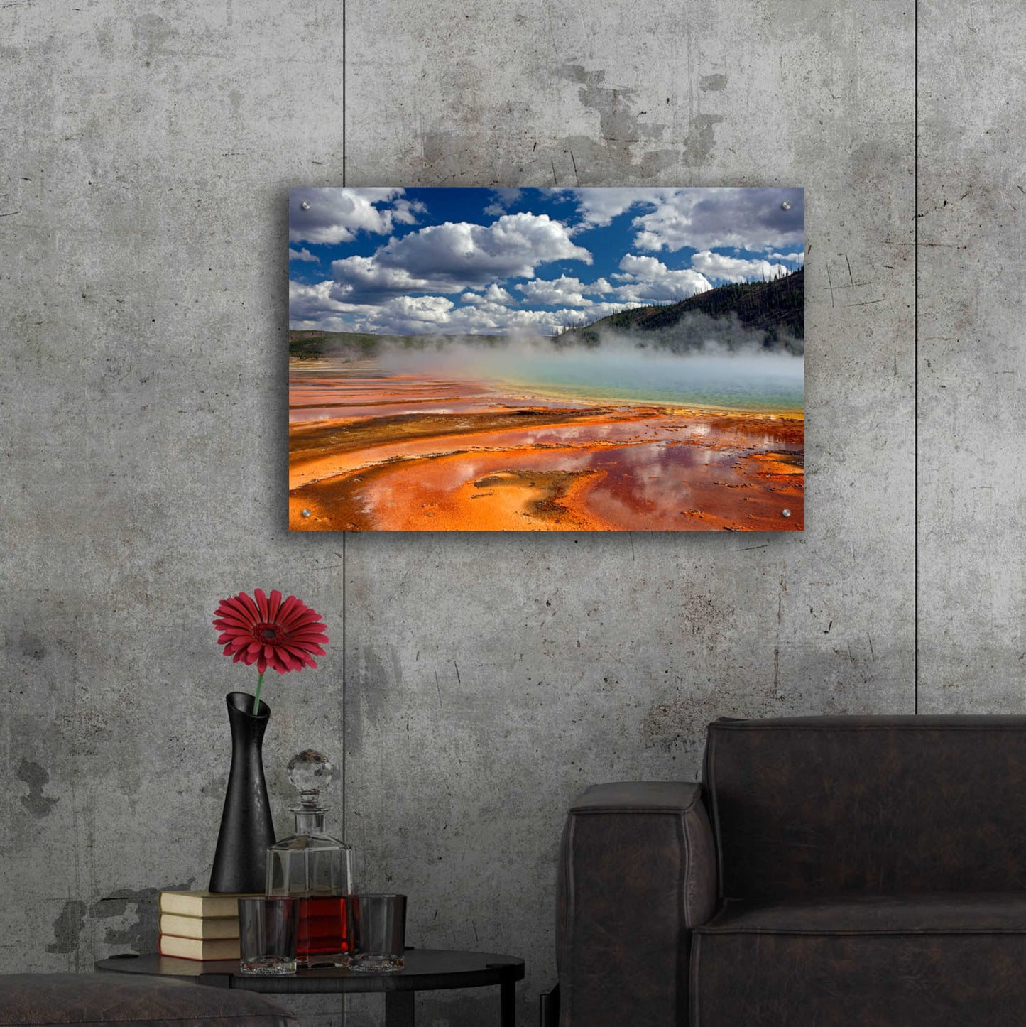 Epic Art 'Prismatic Springs' by Mike Jones, Acrylic Glass Wall Art,36x24