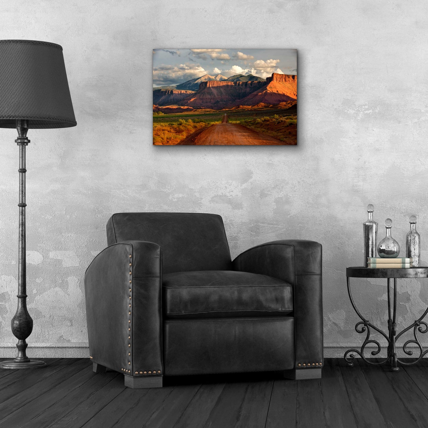 Epic Art 'Rt 128 Vastle Valley' by Mike Jones, Acrylic Glass Wall Art,24x16