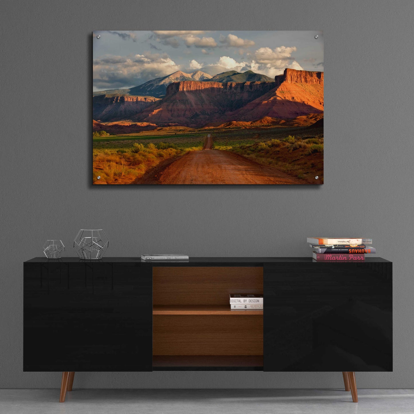 Epic Art 'Rt 128 Vastle Valley' by Mike Jones, Acrylic Glass Wall Art,36x24