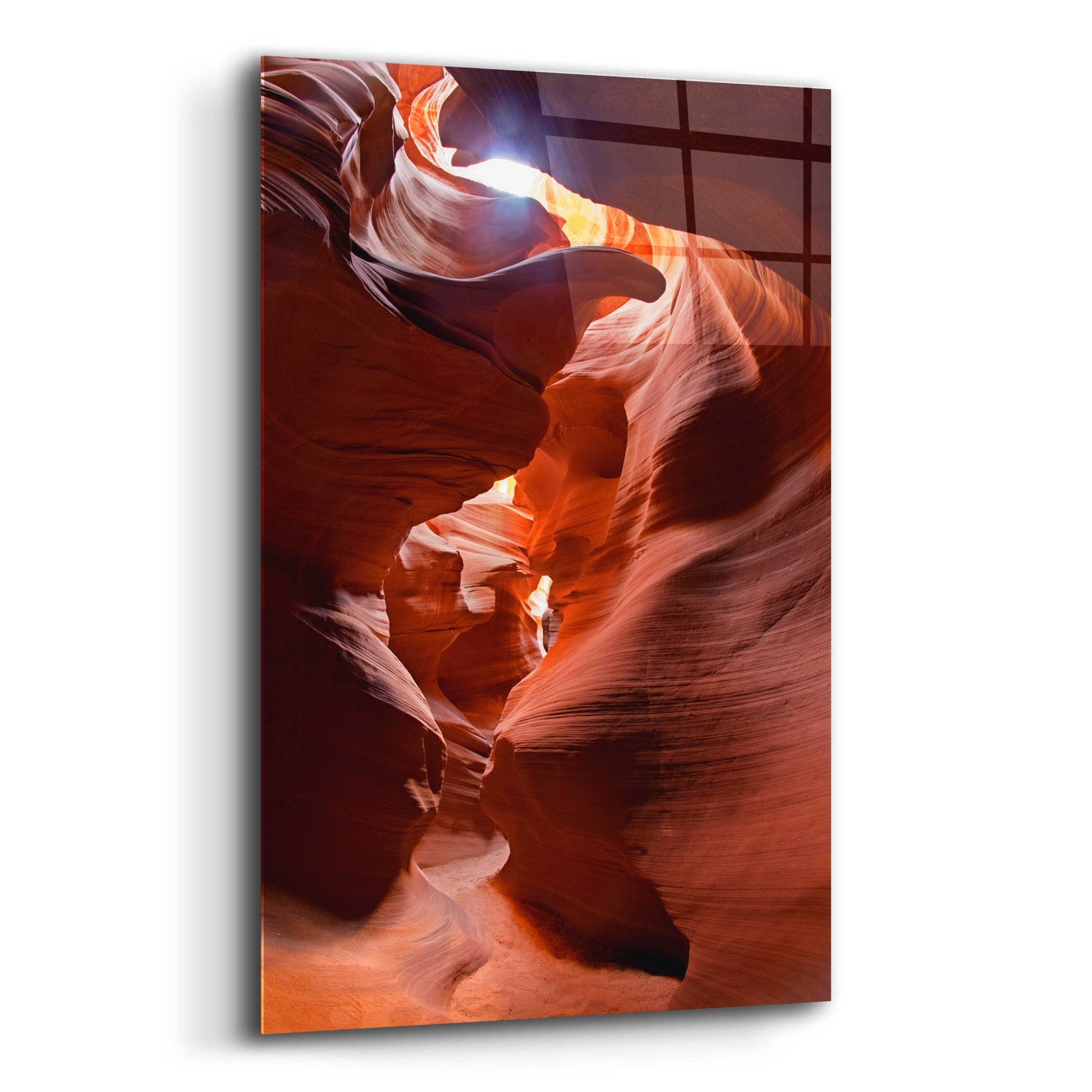 Epic Art 'Secret Canyon Fisheye' by Mike Jones, Acrylic Glass Wall Art,12x16