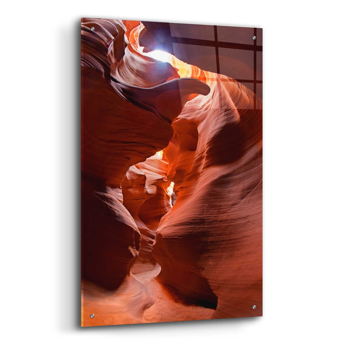 Epic Art 'Secret Canyon Fisheye' by Mike Jones, Acrylic Glass Wall Art,24x36