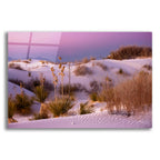 Epic Art 'White Sands Dusk' by Mike Jones, Acrylic Glass Wall Art