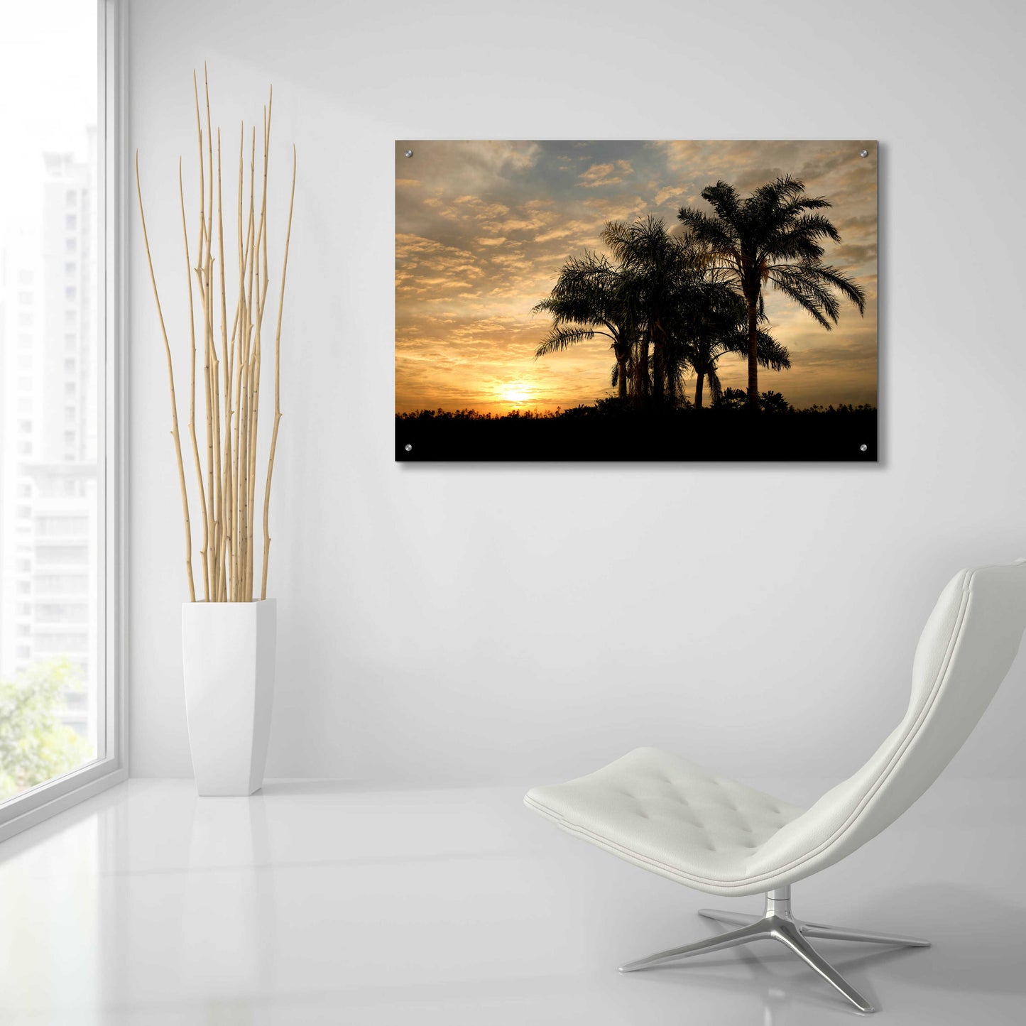 Epic Art 'Sunrise Experinemt' by Mike Jones, Acrylic Glass Wall Art,36x24